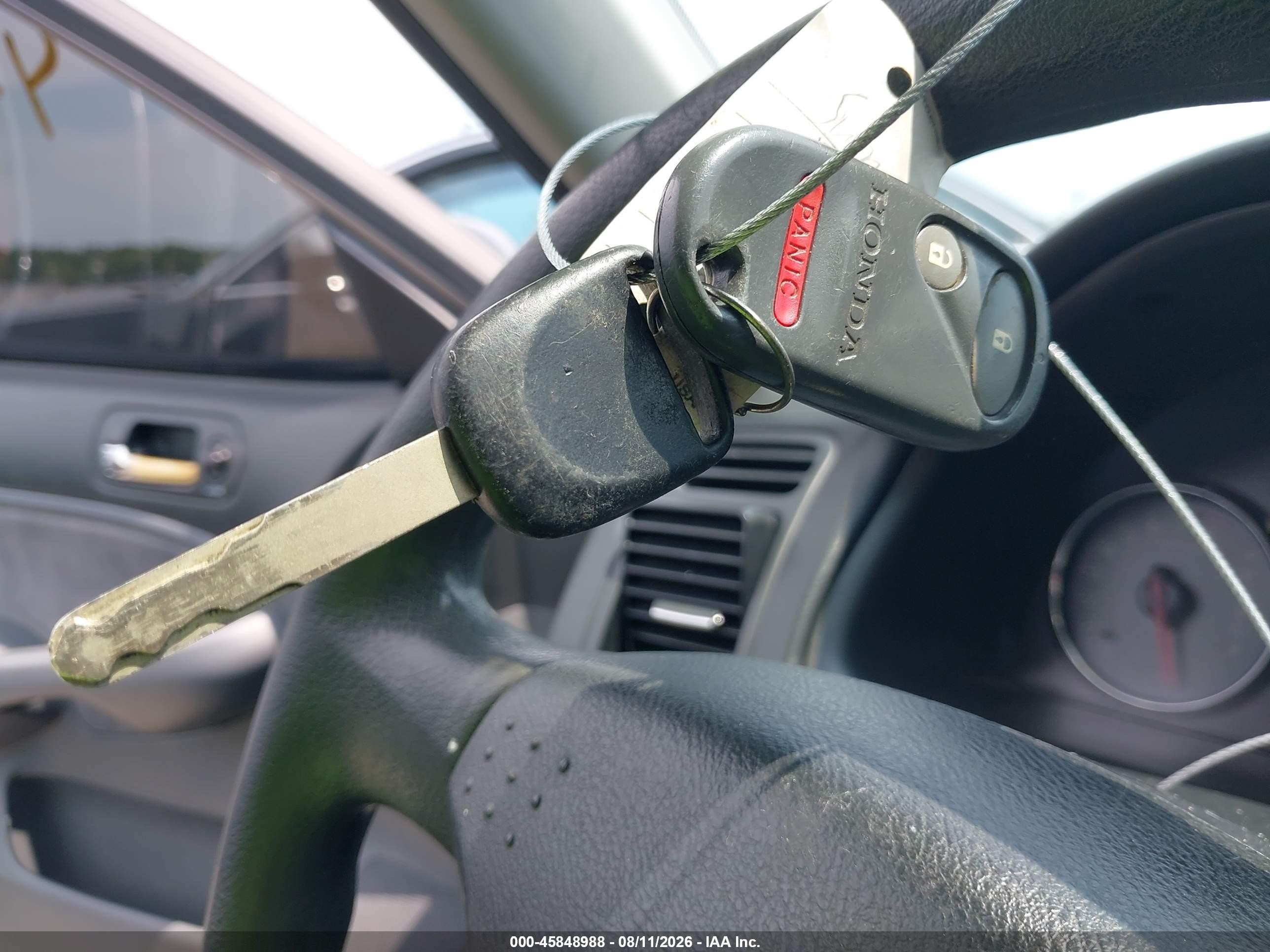 2004 Honda Civic Ex Gray vin: 2HGES26744H628100