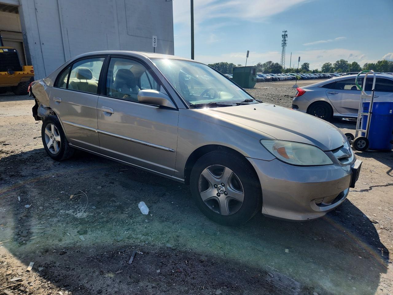 2004 Honda Civic Ex Gold vin: 2HGES26744H644362