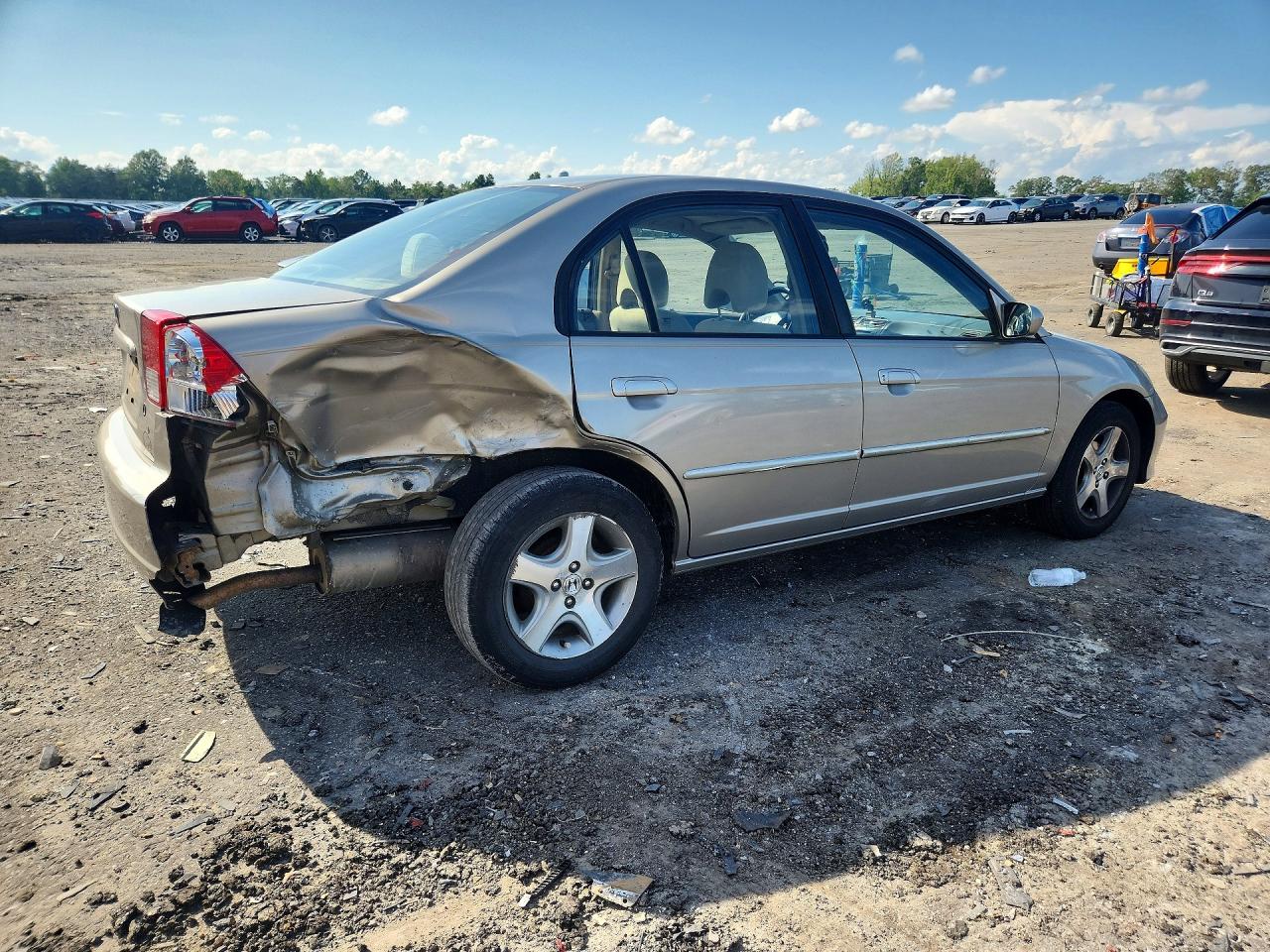 2004 Honda Civic Ex Gold vin: 2HGES26744H644362