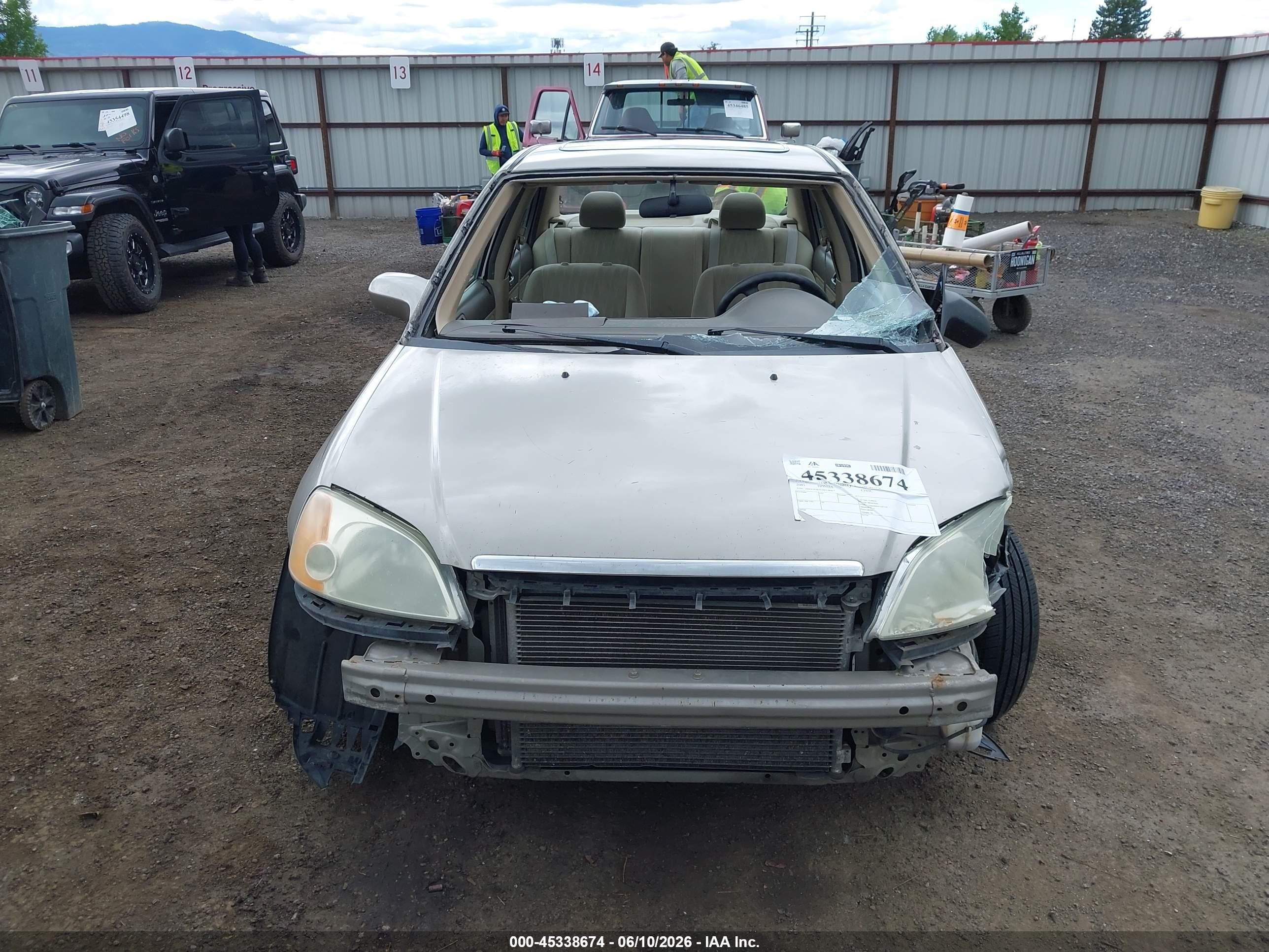 2003 Honda Civic Ex Brown vin: 2HGES26753H578967
