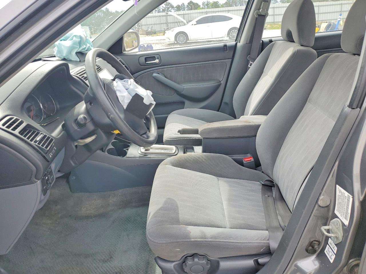 2004 Honda Civic Ex Gray vin: 2HGES26754H527308