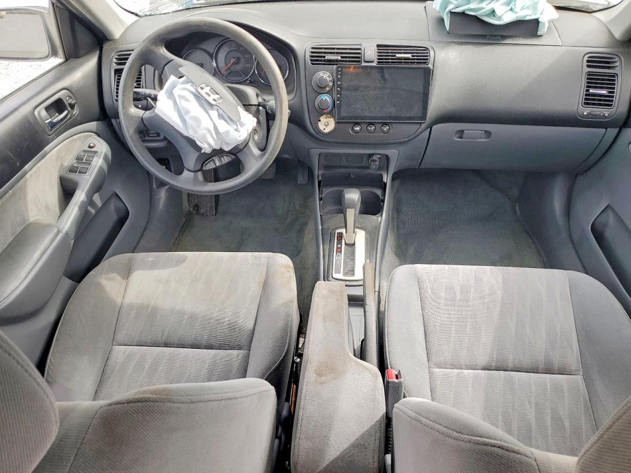2004 Honda Civic Ex Gray vin: 2HGES26754H527308