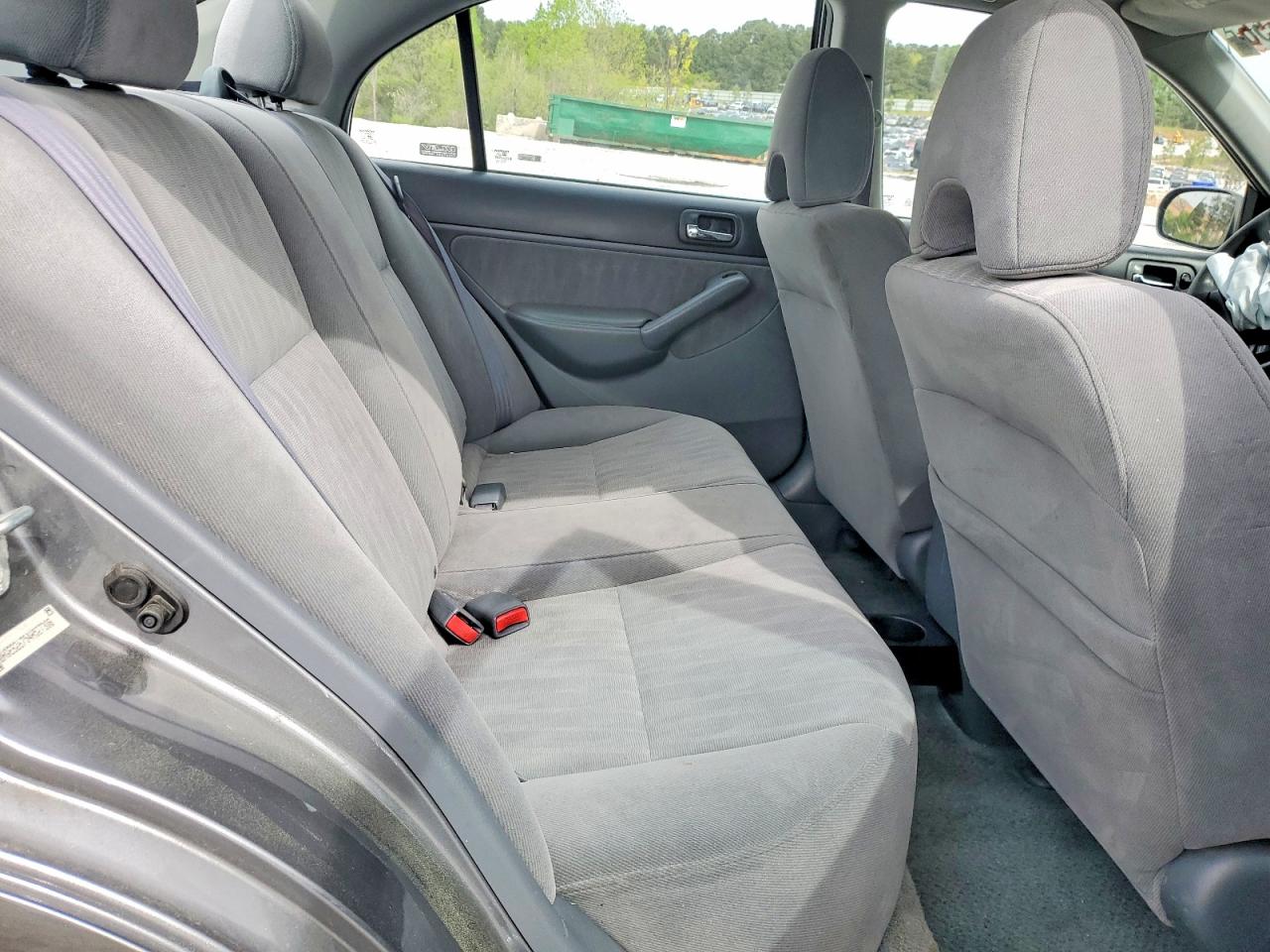 2004 Honda Civic Ex Gray vin: 2HGES26754H527308