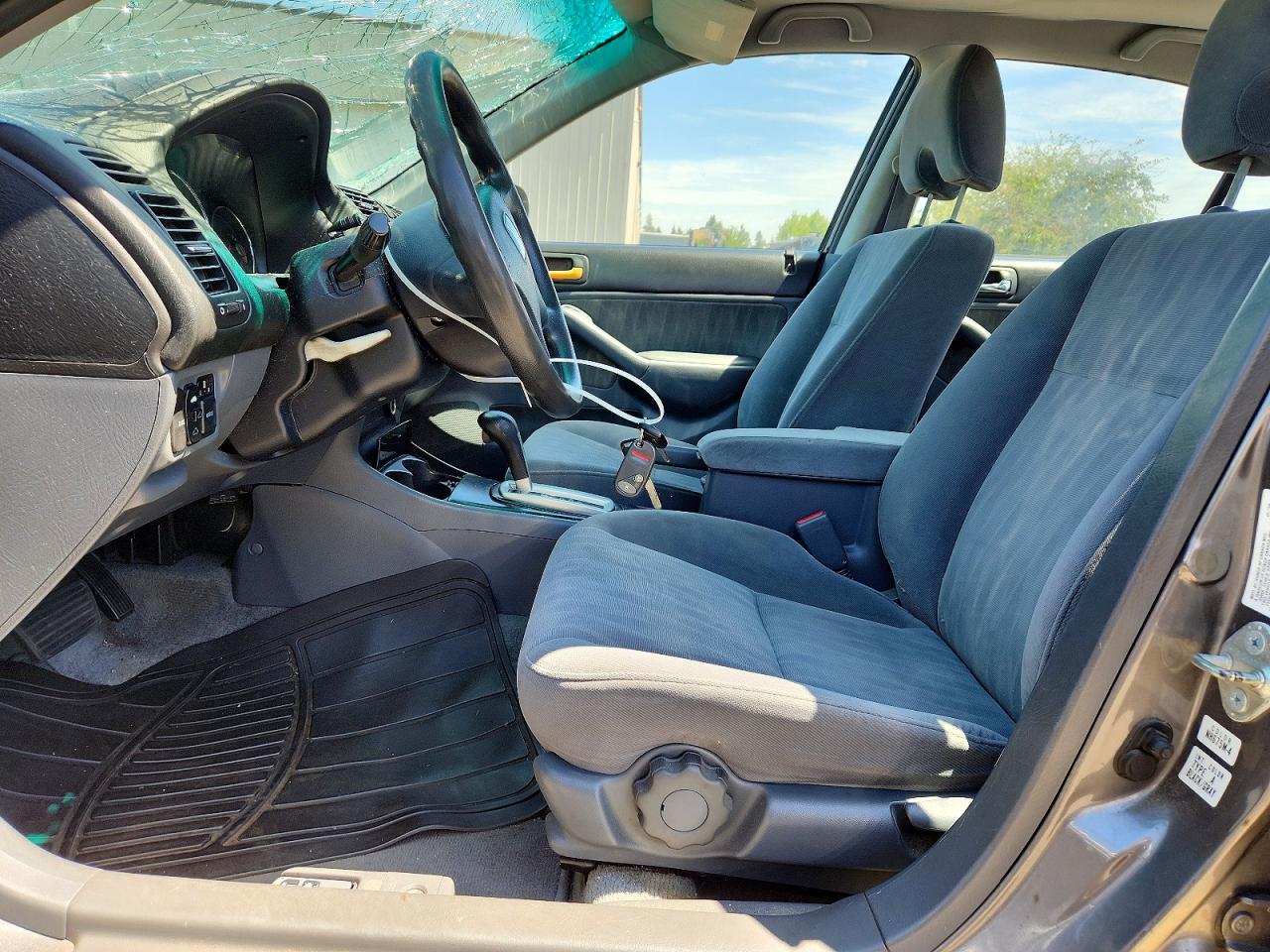 2004 Honda Civic Ex Gray vin: 2HGES26754H549342