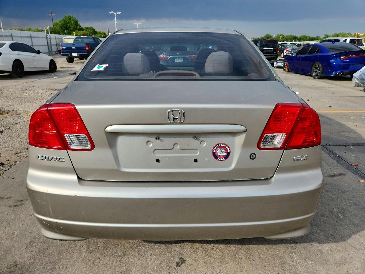 2004 Honda Civic Ex Gold vin: 2HGES26754H561121
