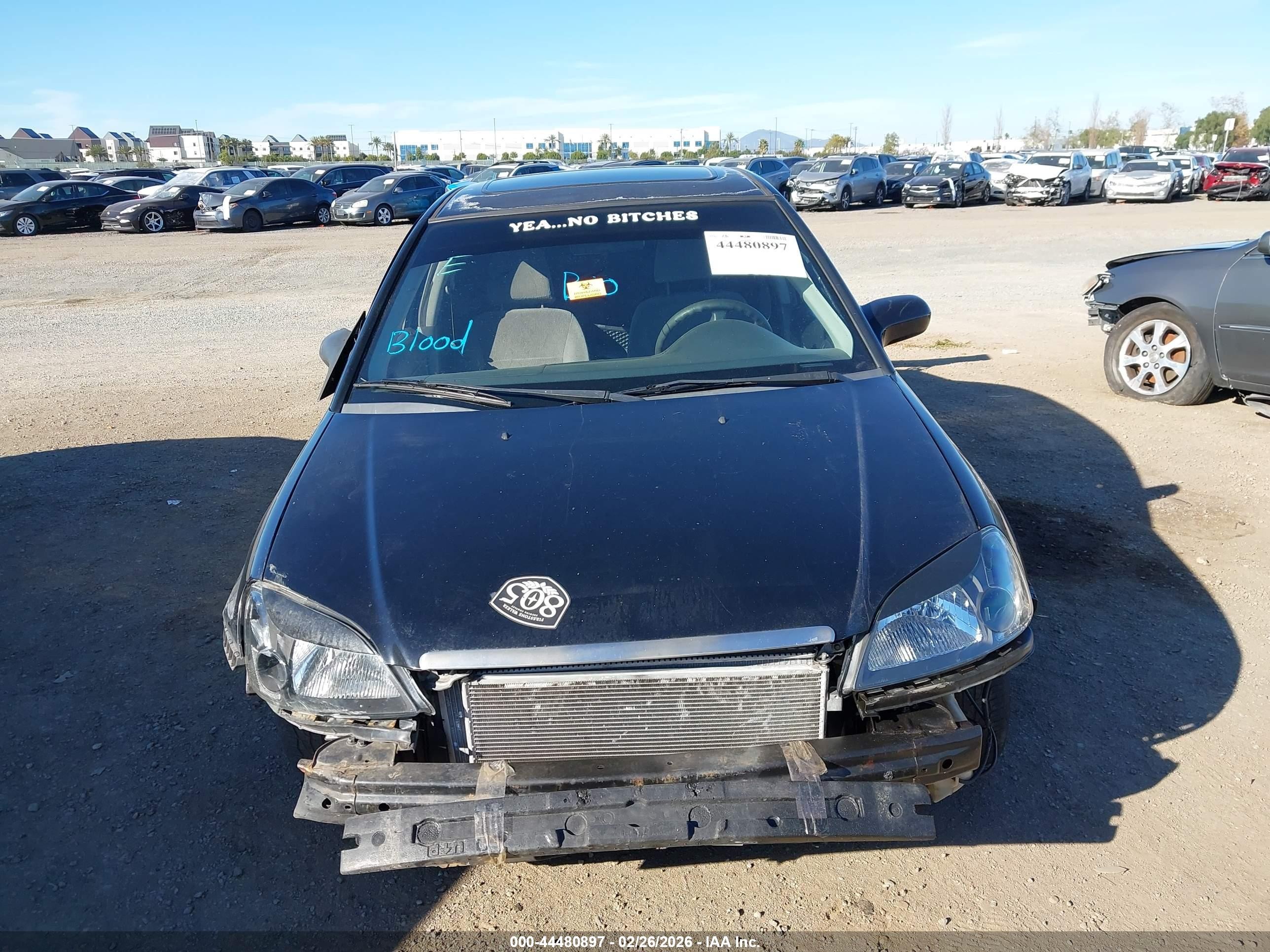 2002 Honda Civic Ex Black vin: 2HGES26762H570133