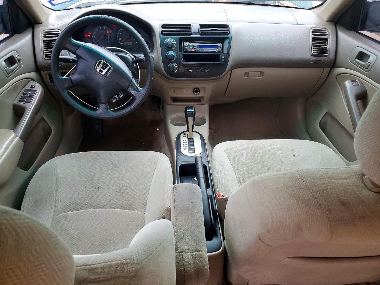 2001 Honda Civic Ex Green vin: 2HGES26771H510893