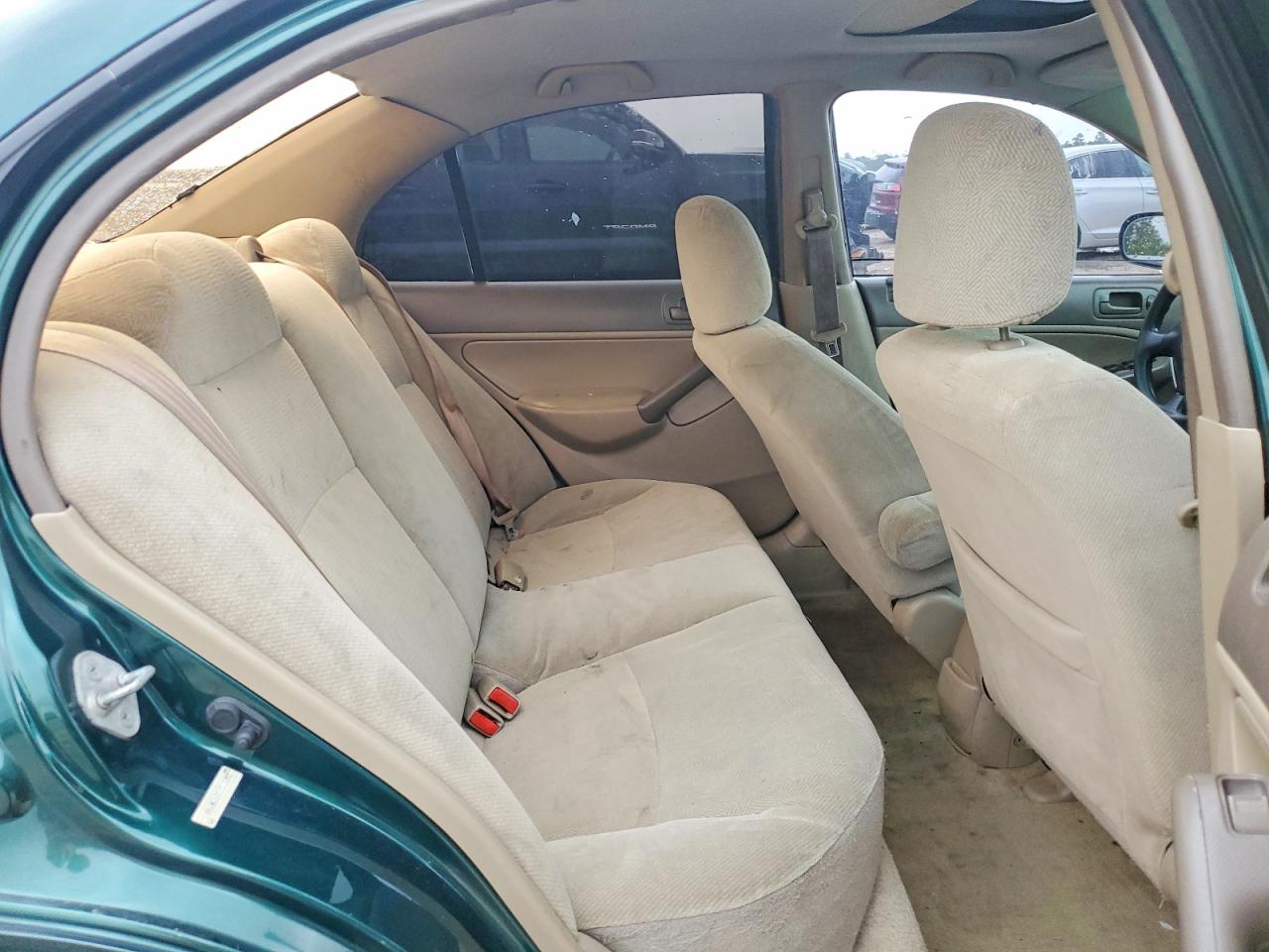 2001 Honda Civic Ex Green vin: 2HGES26771H510893