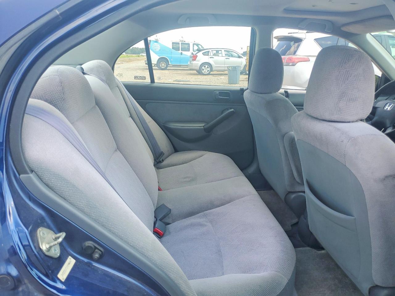 2001 Honda Civic Ex Blue vin: 2HGES26771H594844