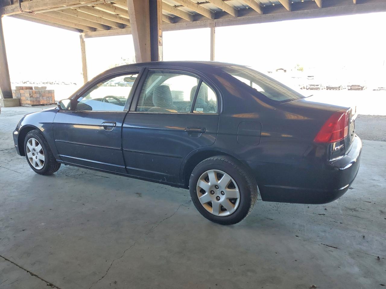 2001 Honda Civic Ex Черный vin: 2HGES26771H604417