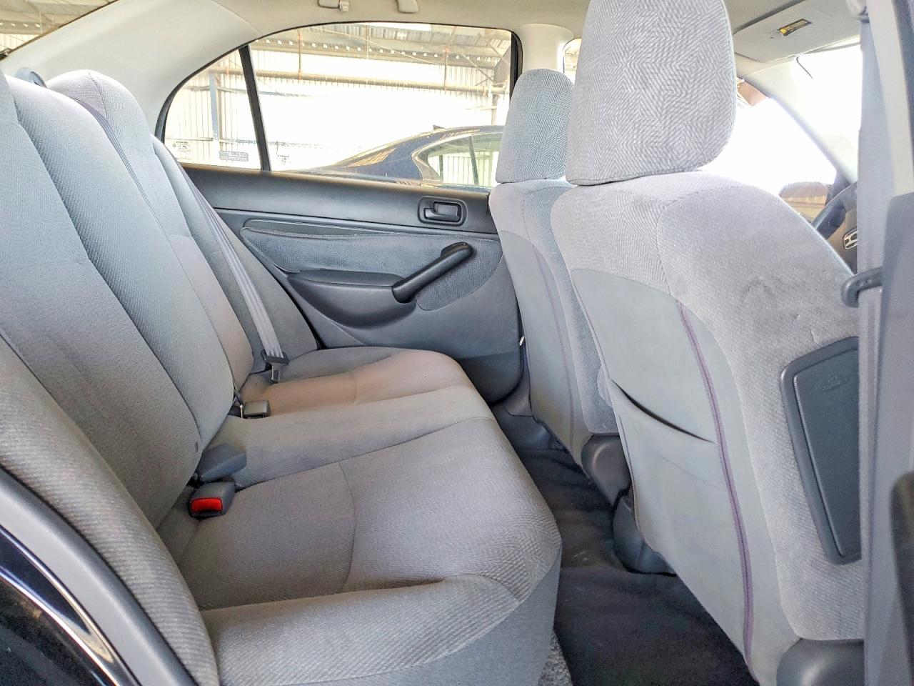 2001 Honda Civic Ex Черный vin: 2HGES26771H604417
