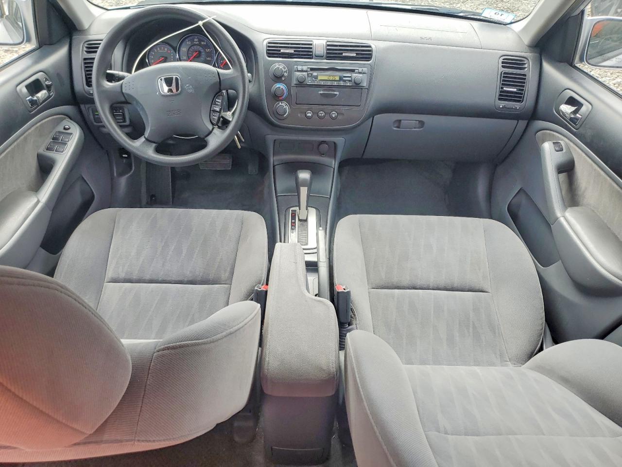 2003 Honda Civic Ex Silver vin: 2HGES26773H610916