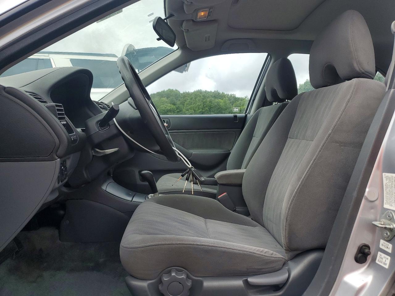 2003 Honda Civic Ex Silver vin: 2HGES26773H610916