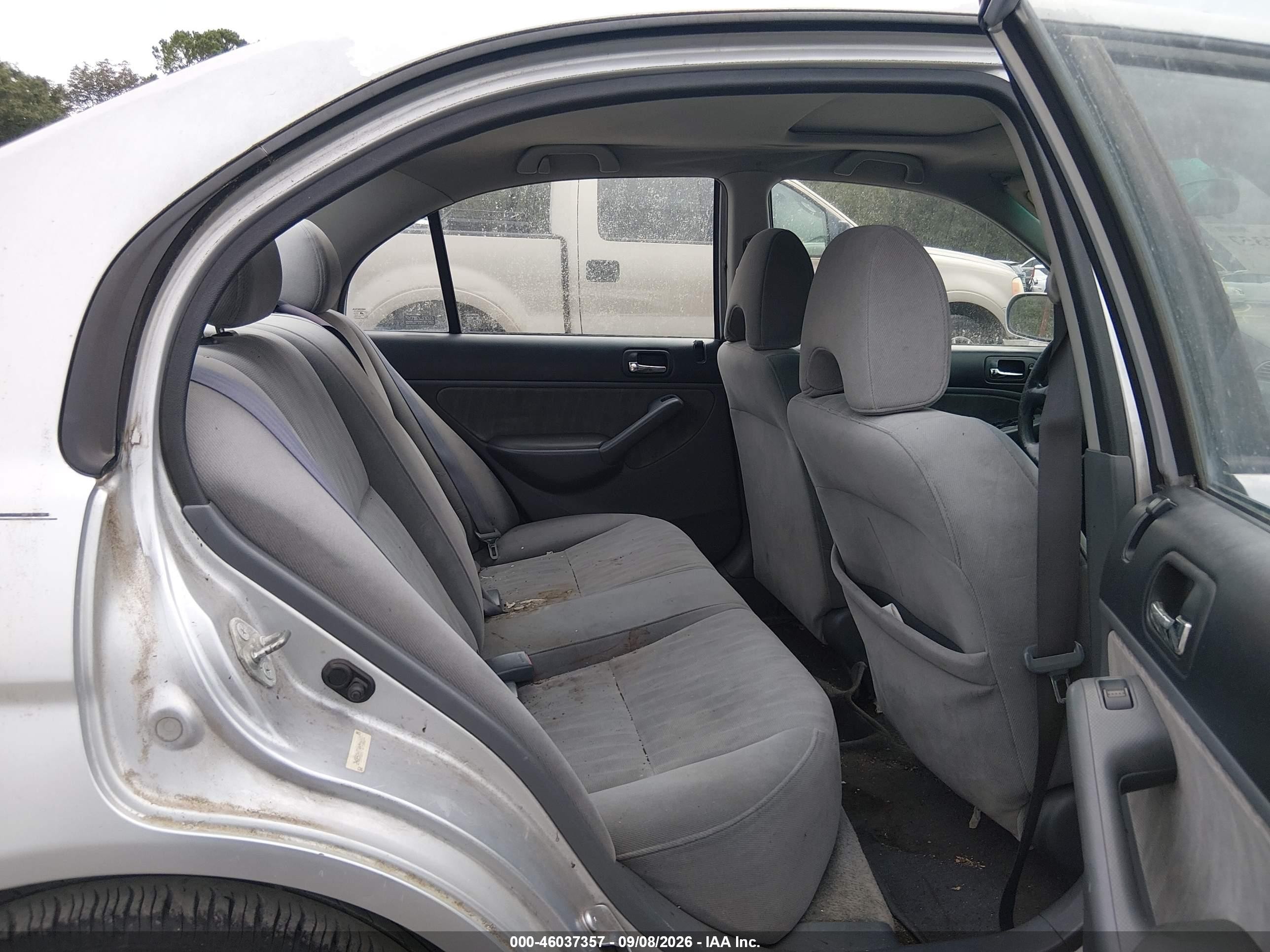 2004 Honda Civic Ex Silver vin: 2HGES26774H516102