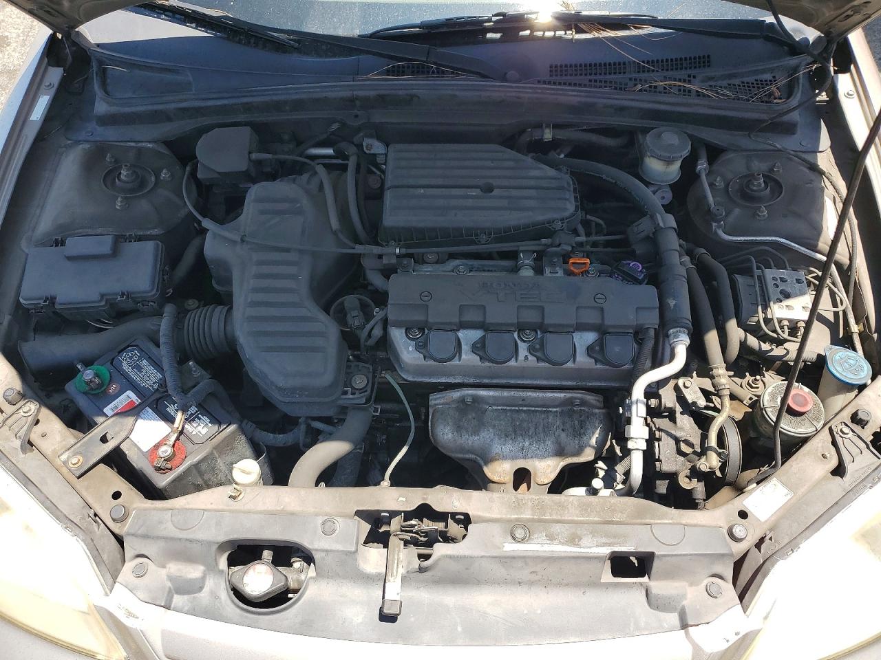 2001 Honda Civic Ex Tan vin: 2HGES26781H543787