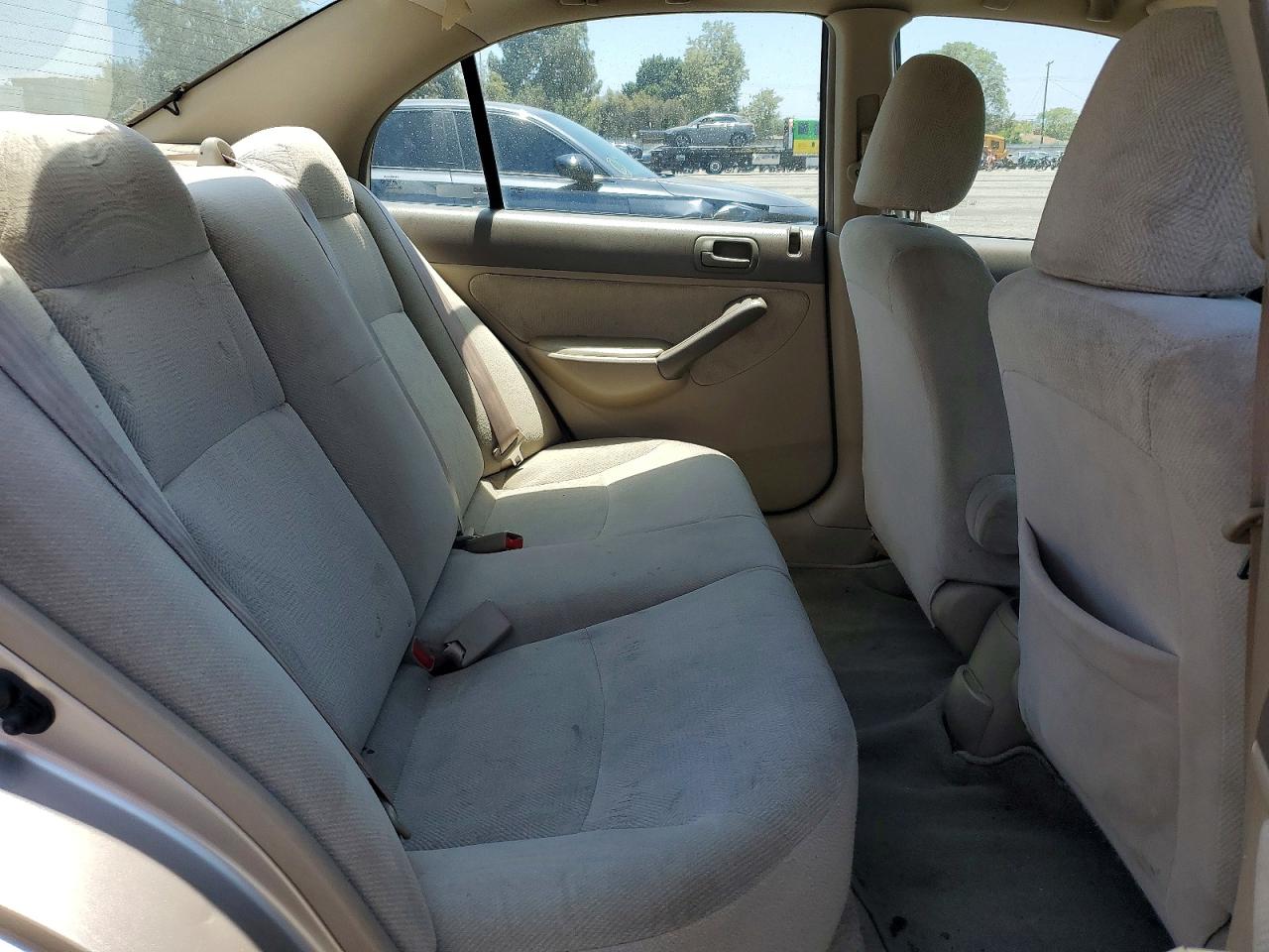 2001 Honda Civic Ex Tan vin: 2HGES26781H543787