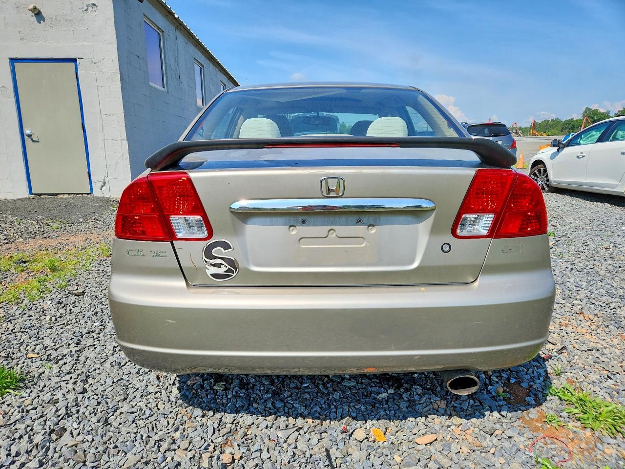 2003 Honda Civic Ex Tan vin: 2HGES26783H530797
