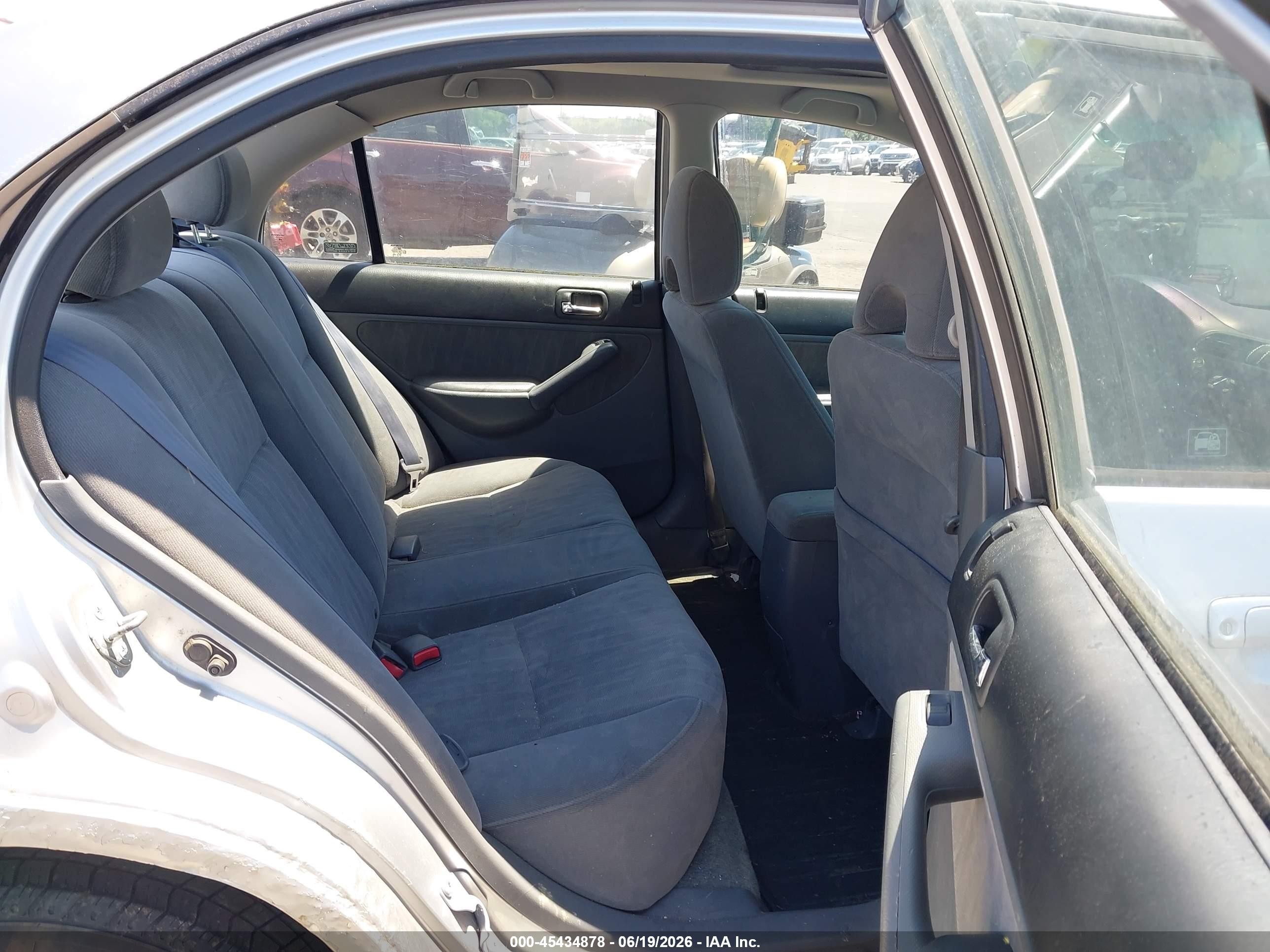 2004 Honda Civic Ex Silver vin: 2HGES26784H527769