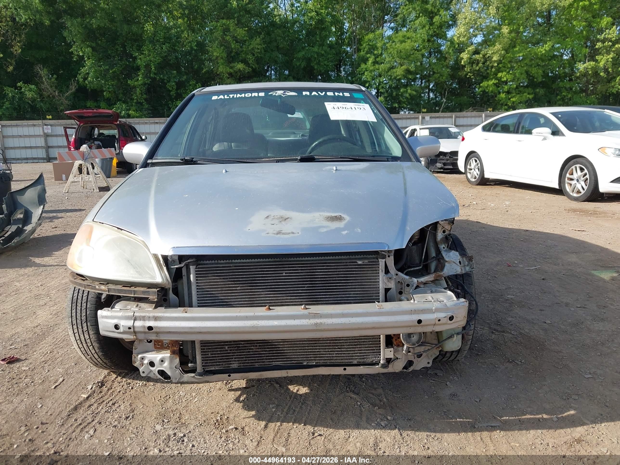 2002 Honda Civic Ex Серебряный vin: 2HGES26792H501453