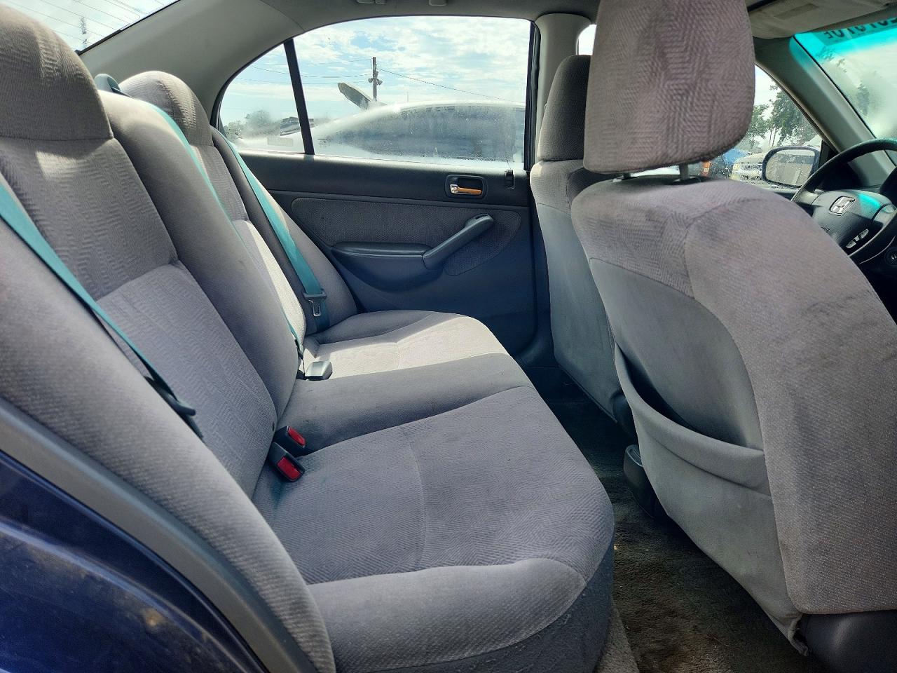 2002 Honda Civic Ex Blue vin: 2HGES26792H563967
