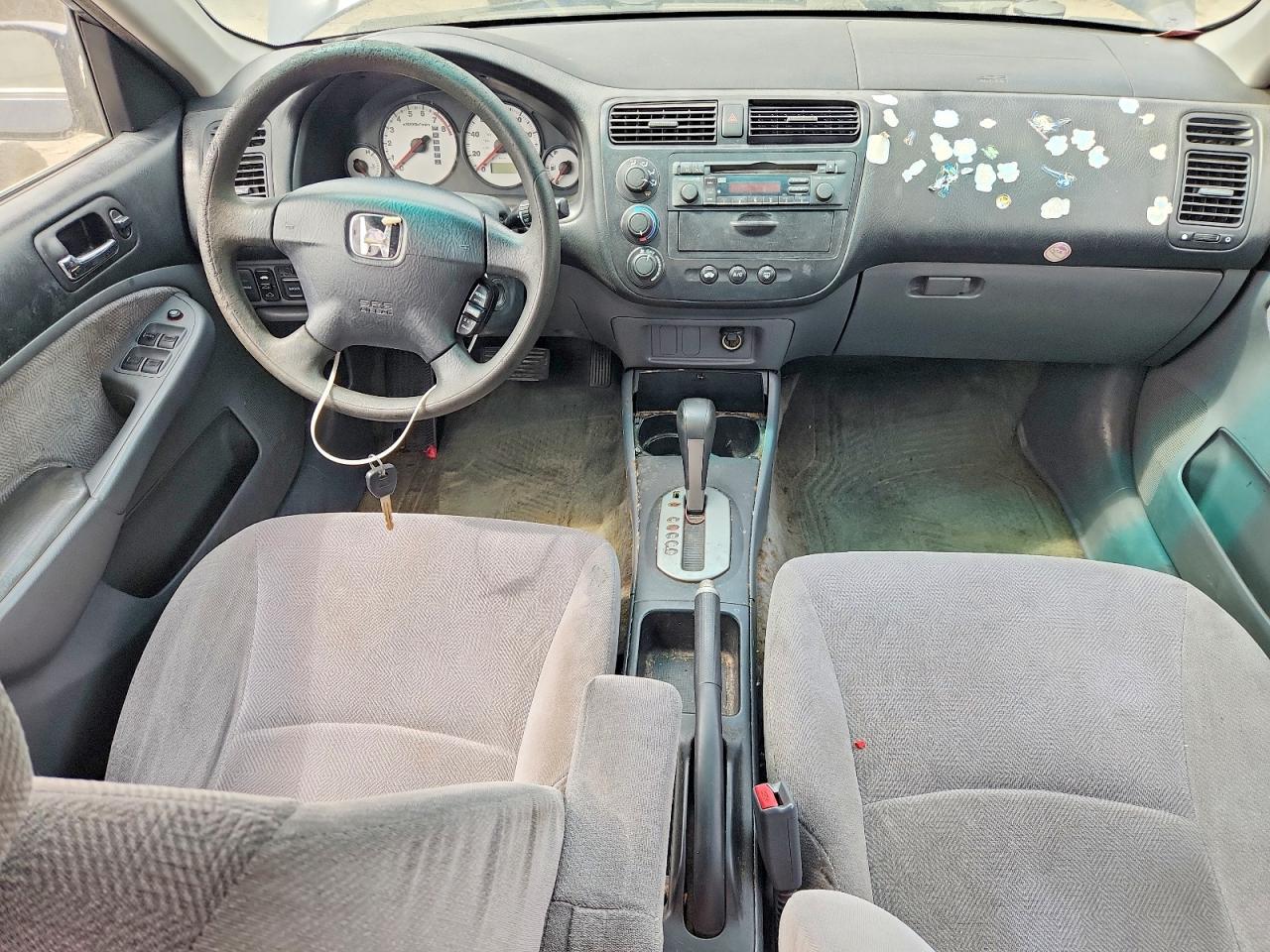 2002 Honda Civic Ex Blue vin: 2HGES26792H563967