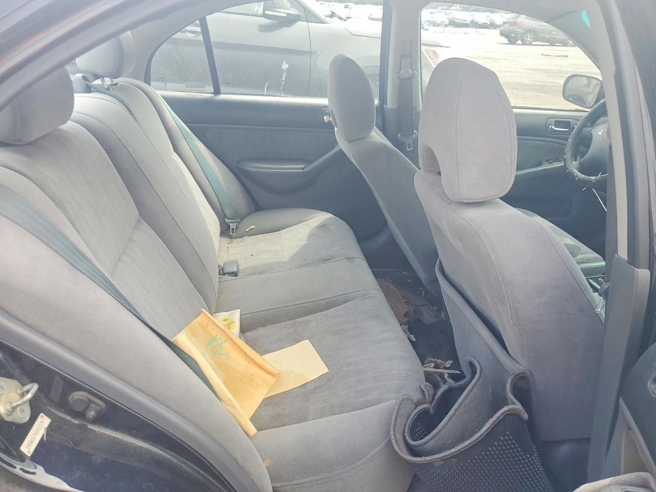 2003 Honda Civic Ex Черный vin: 2HGES26793H501079