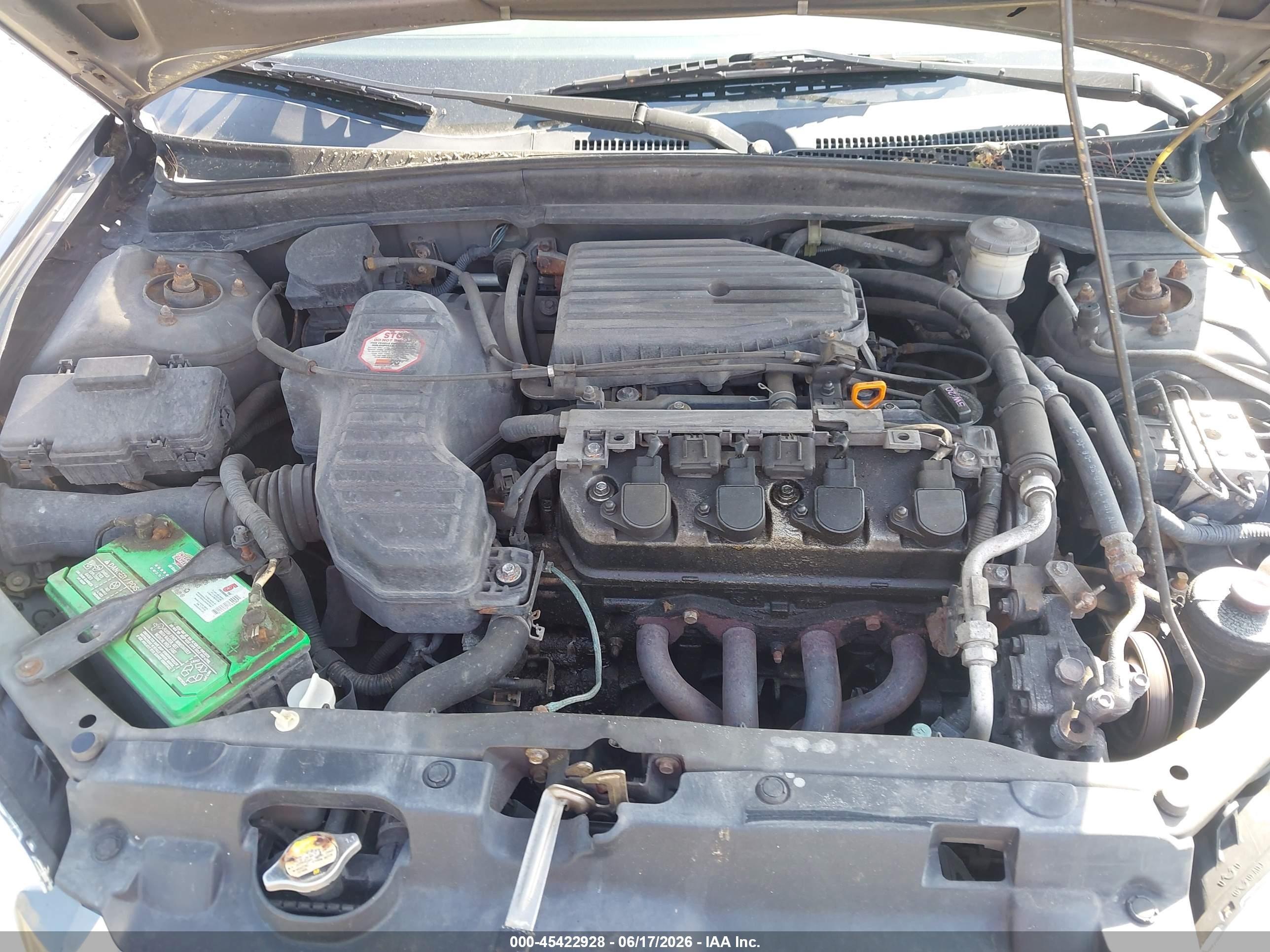 2004 Honda Civic Ex Gray vin: 2HGES26794H507725