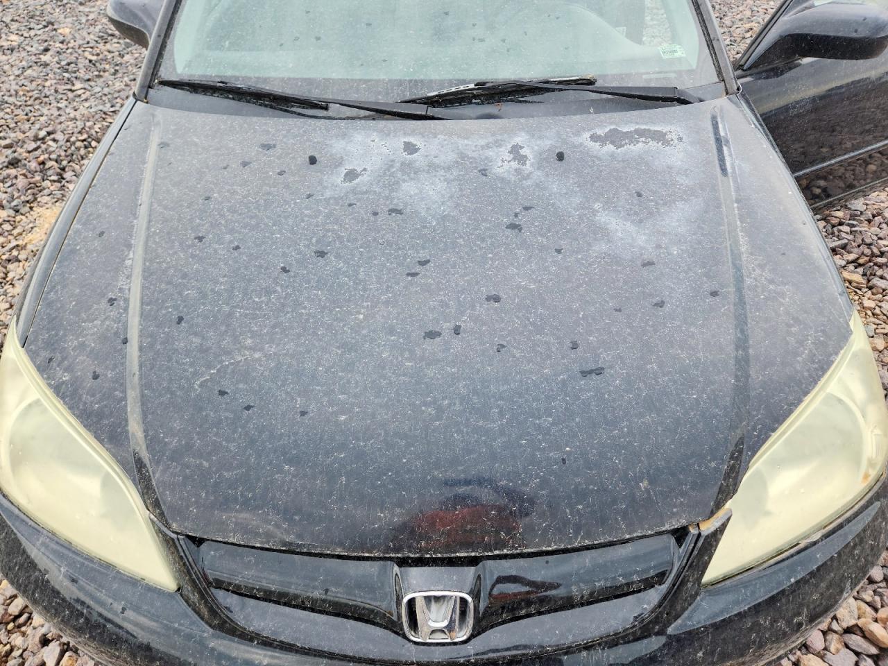2004 Honda Civic Ex Black vin: 2HGES26794H591514