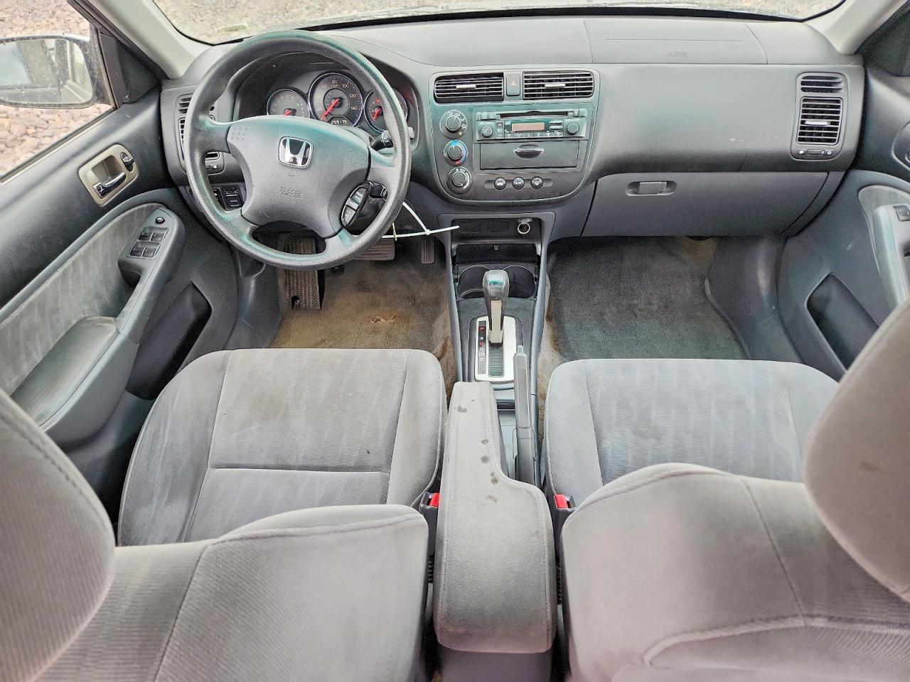 2004 Honda Civic Ex Black vin: 2HGES26794H591514