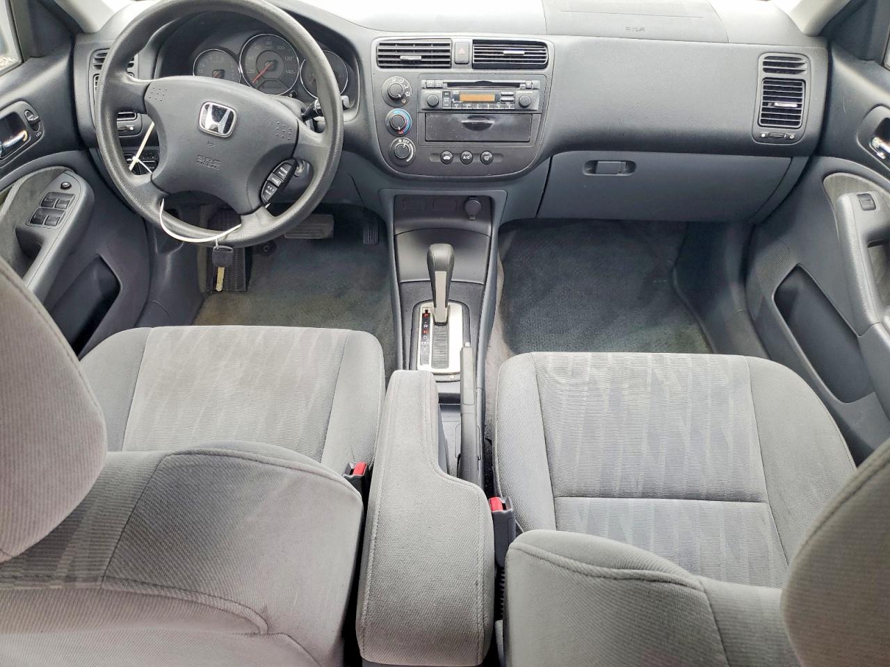 2005 Honda Civic Ex Silver vin: 2HGES26795H527894