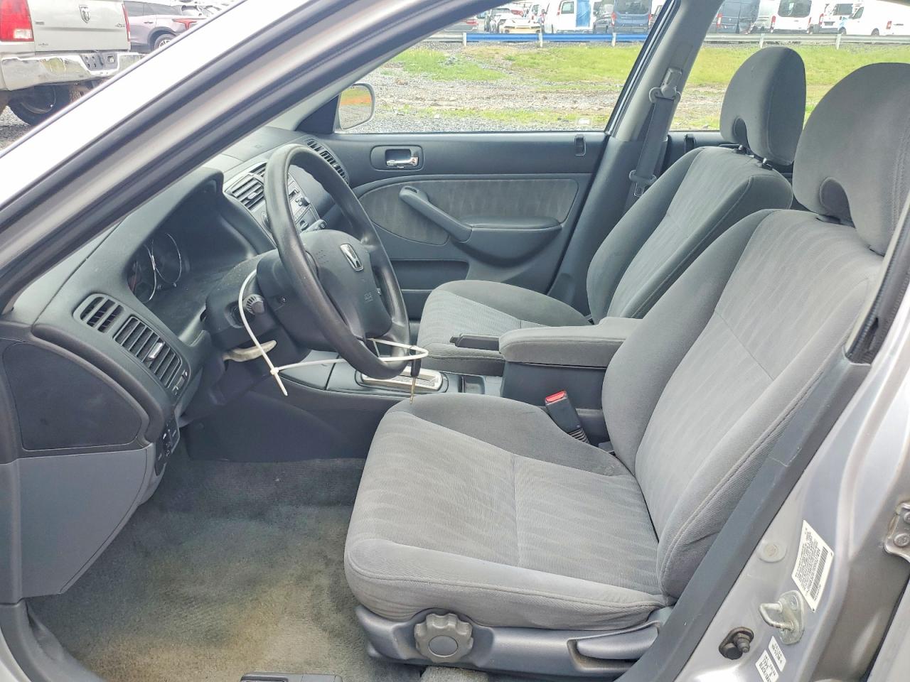 2005 Honda Civic Ex Silver vin: 2HGES26795H527894