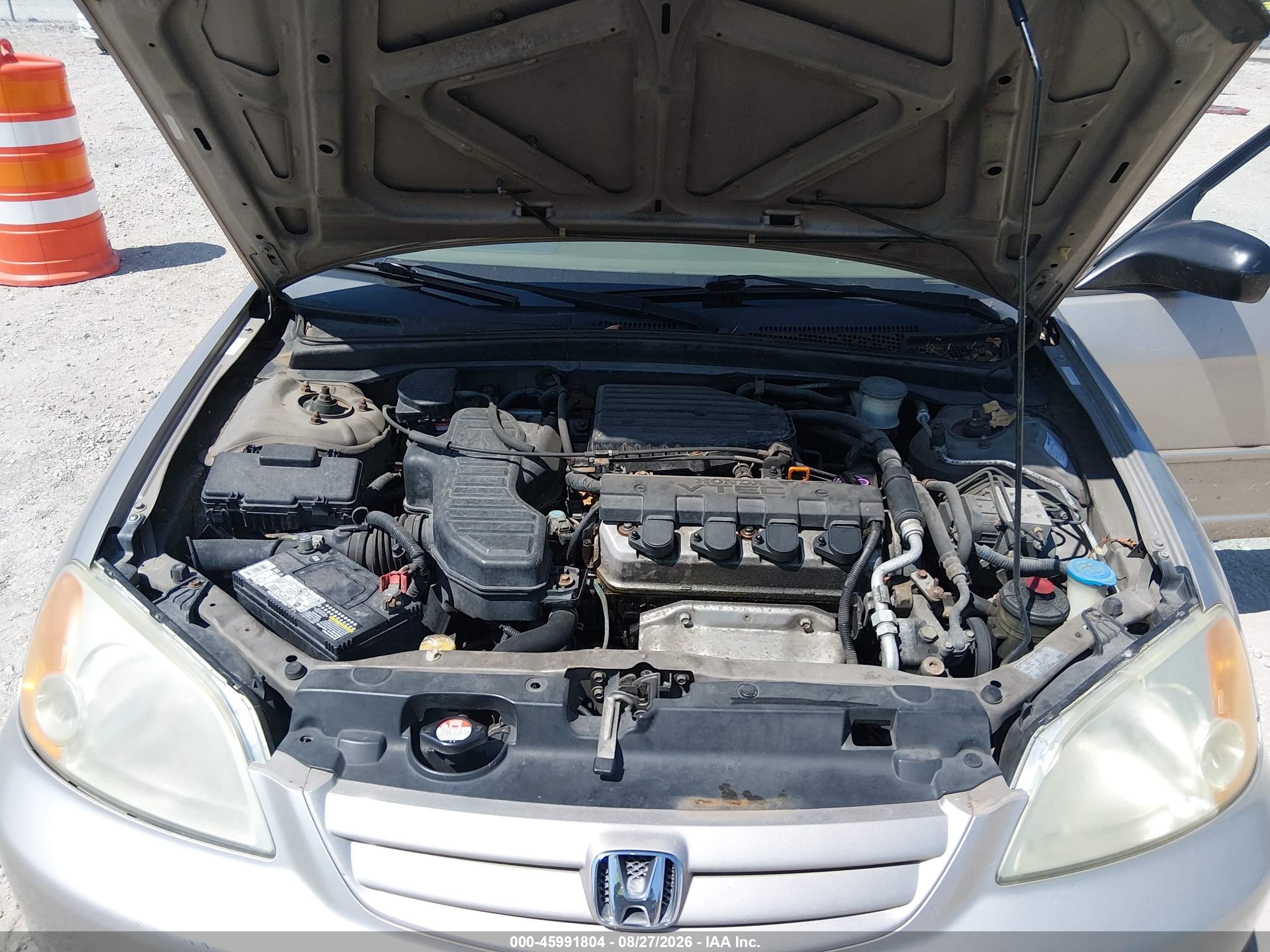 2001 Honda Civic Ex Tan vin: 2HGES267X1H554936