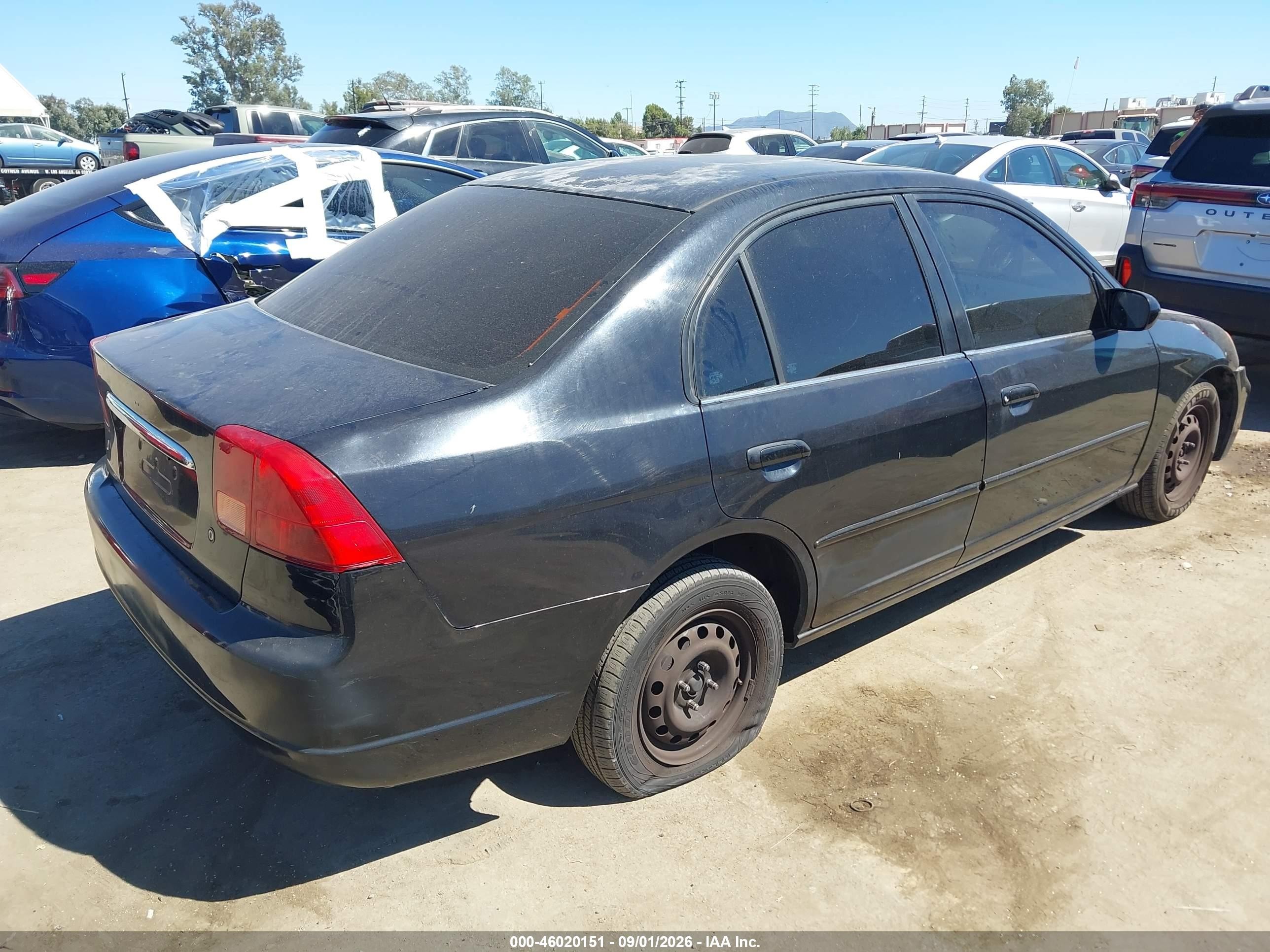 2002 Honda Civic Ex Черный vin: 2HGES267X2H528578