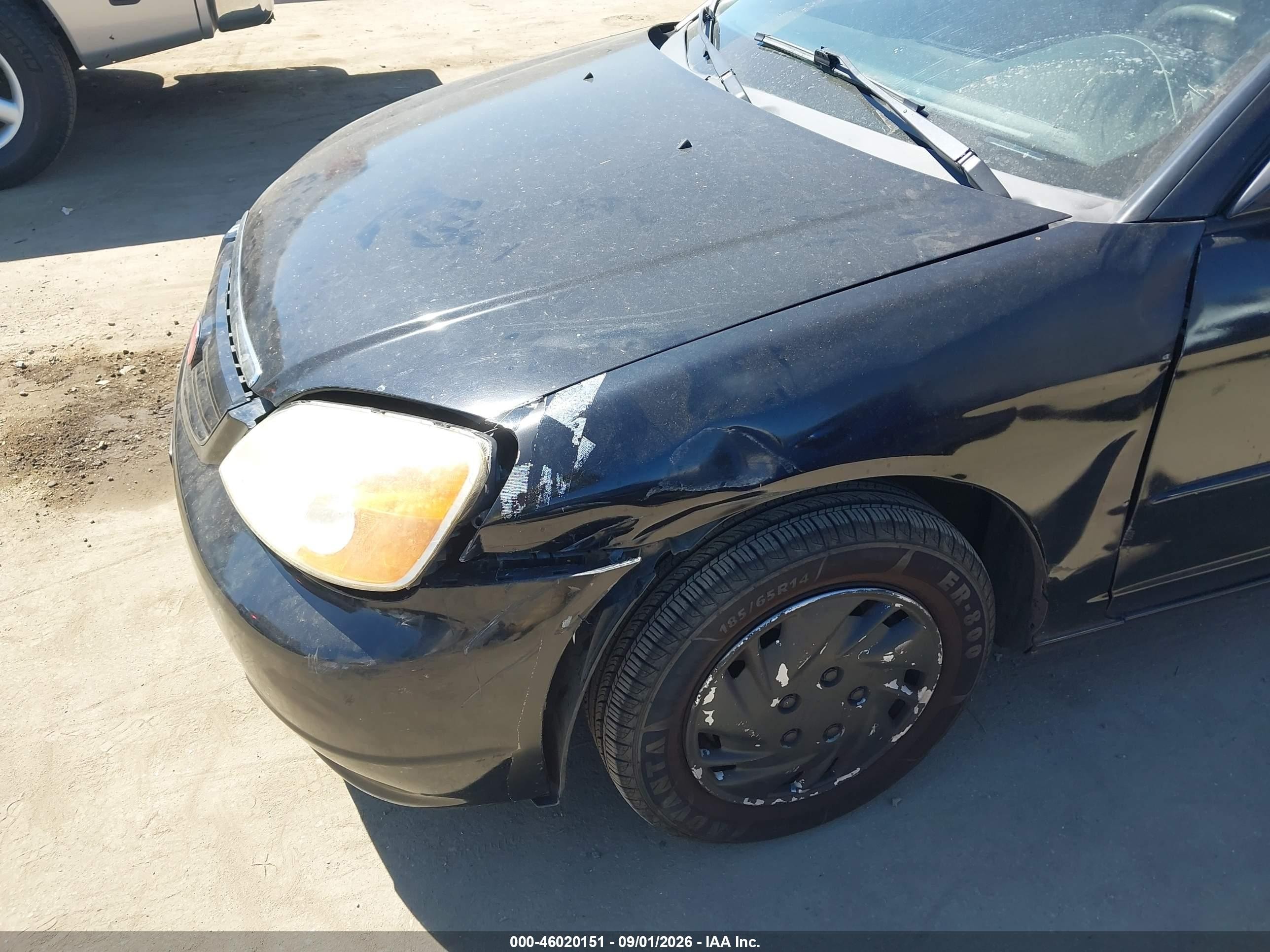 2002 Honda Civic Ex Черный vin: 2HGES267X2H528578