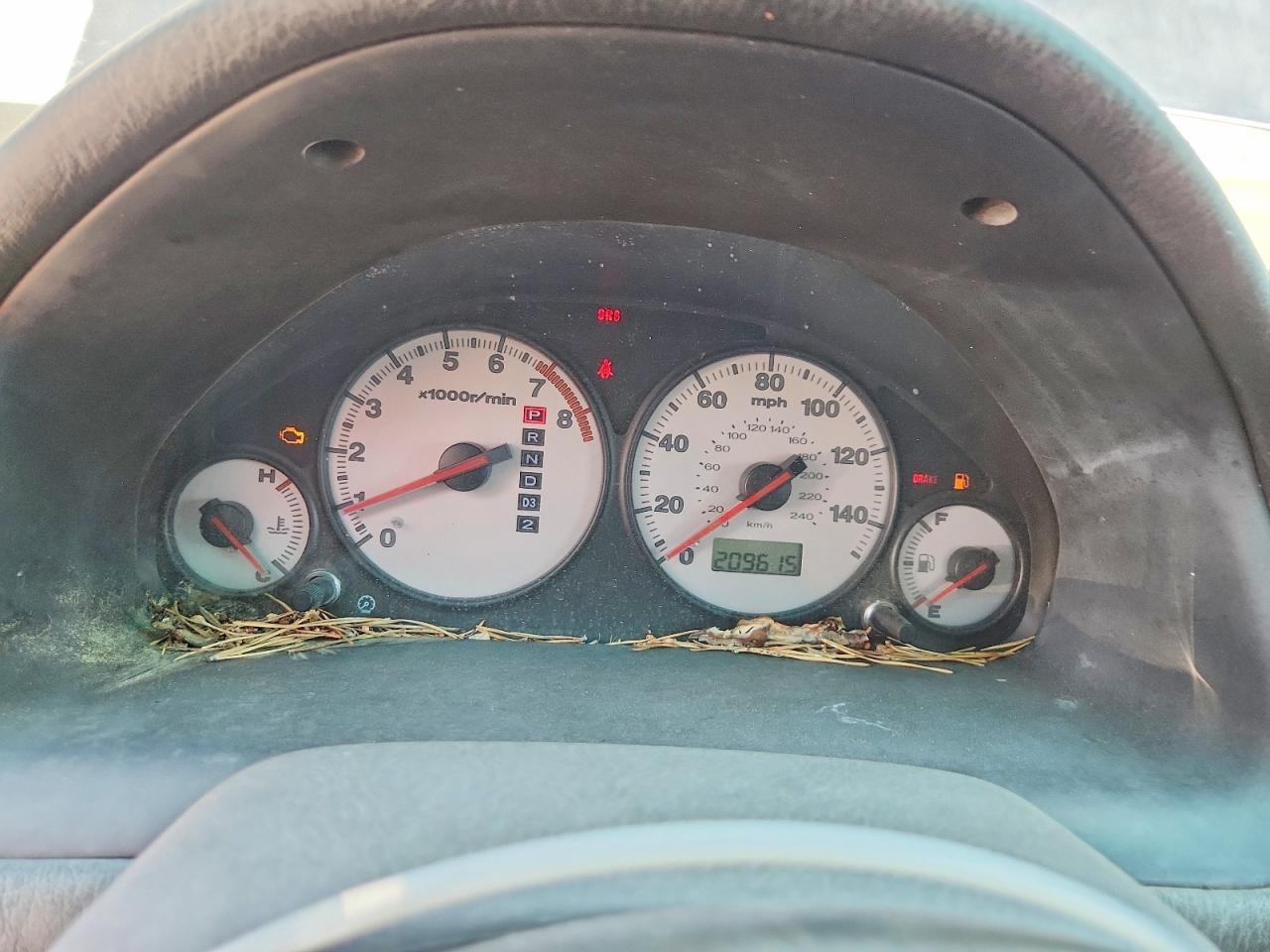 2002 Honda Civic Ex Синий vin: 2HGES267X2H540519