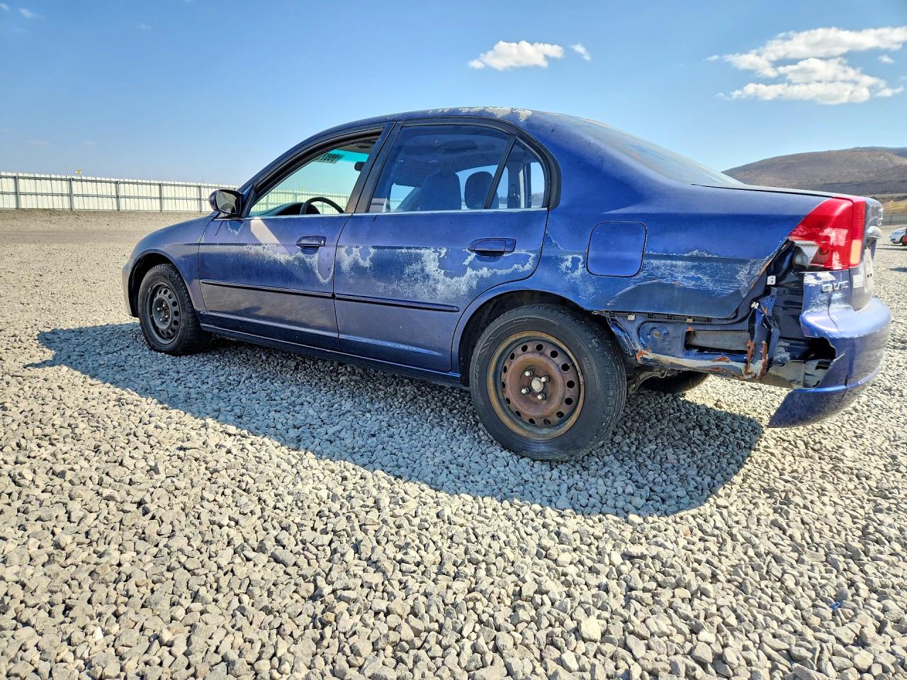 2002 Honda Civic Ex Синий vin: 2HGES267X2H540519