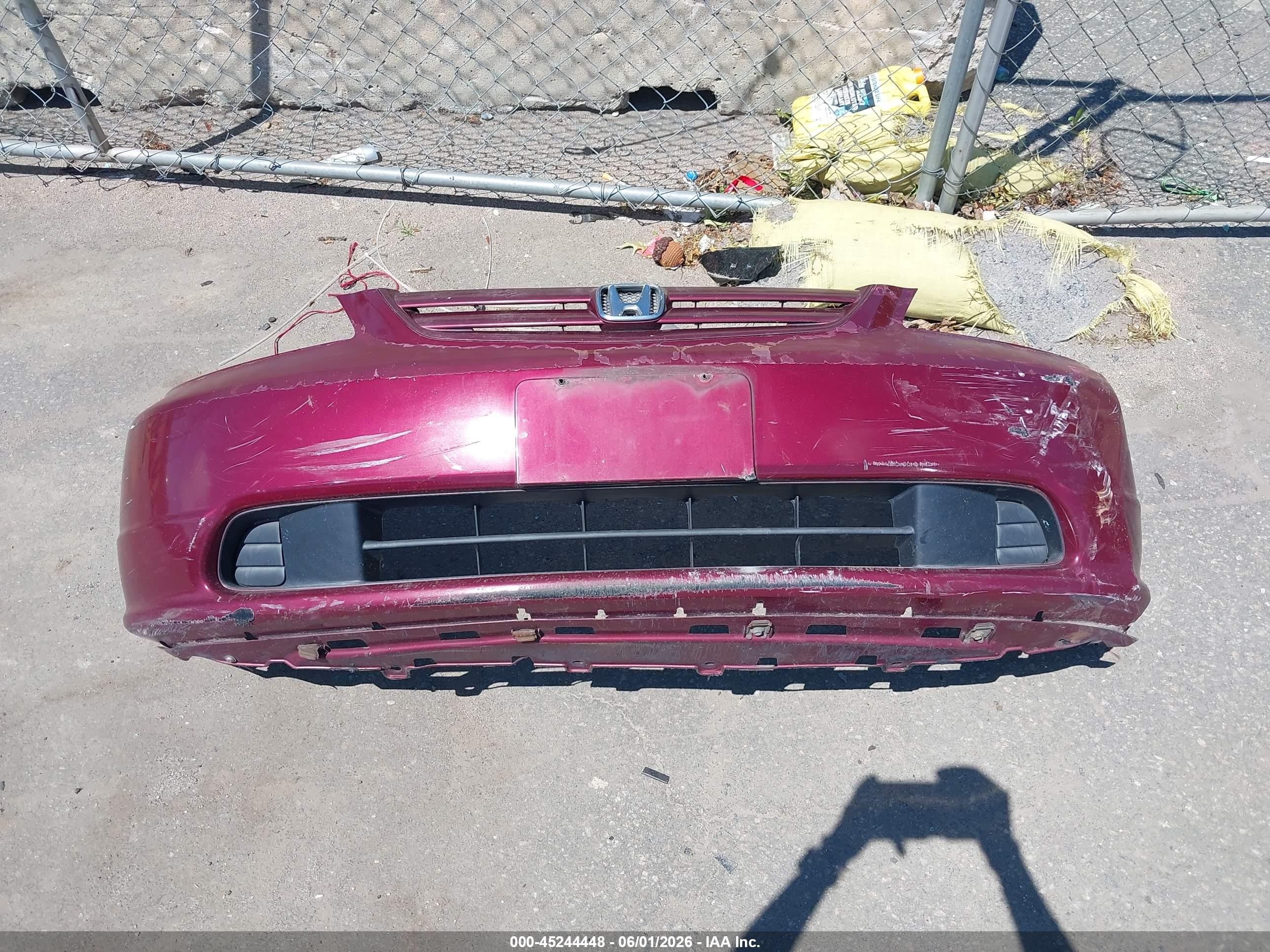 2003 Honda Civic Ex Burgundy vin: 2HGES267X3H555569