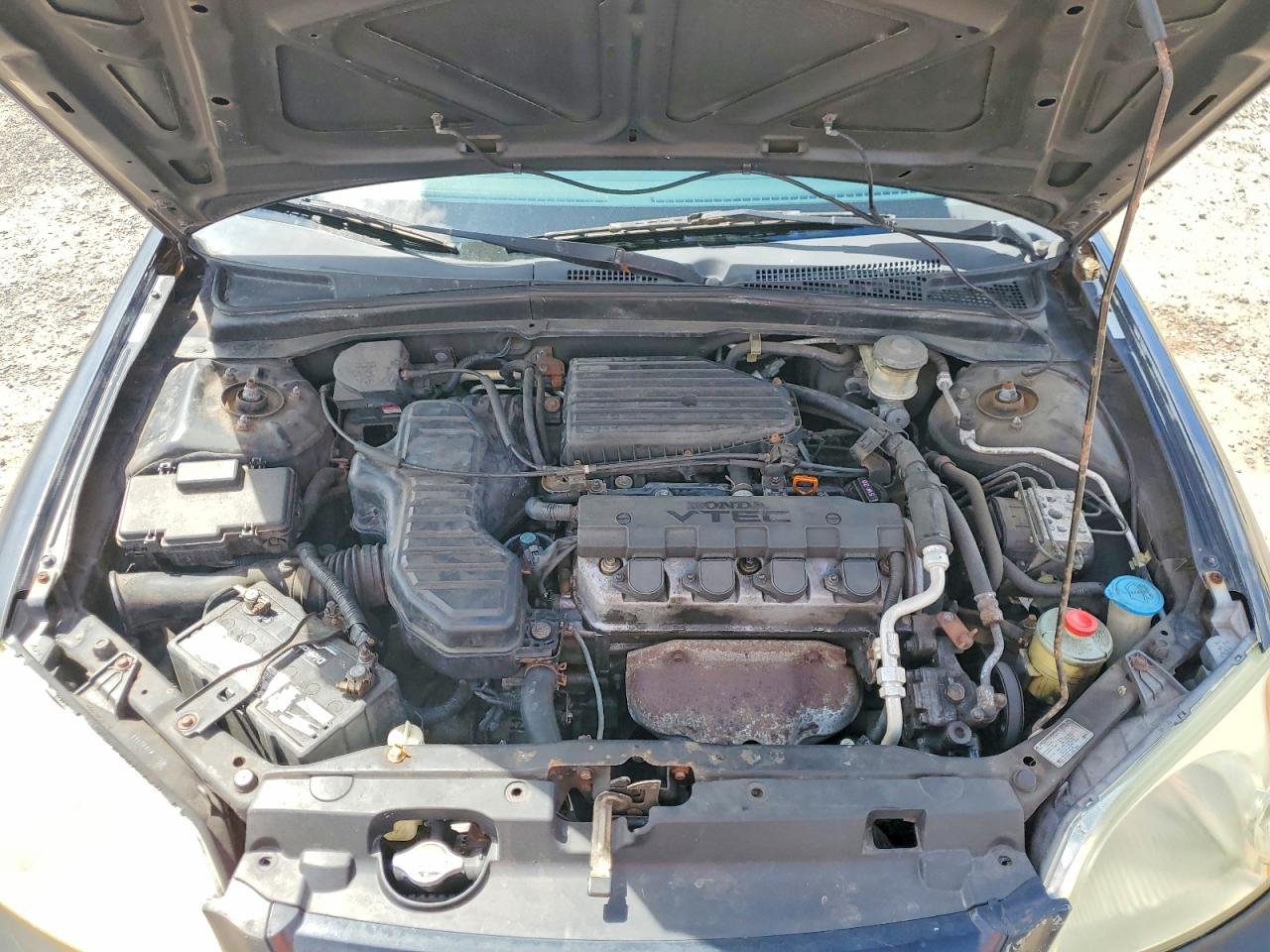 2003 Honda Civic Ex Black vin: 2HGES267X3H601210