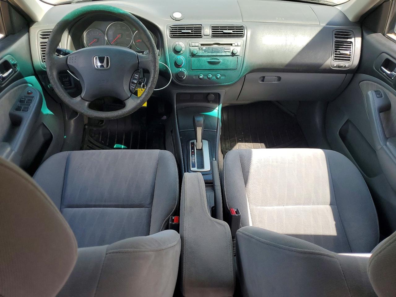 2003 Honda Civic Ex Black vin: 2HGES267X3H601210