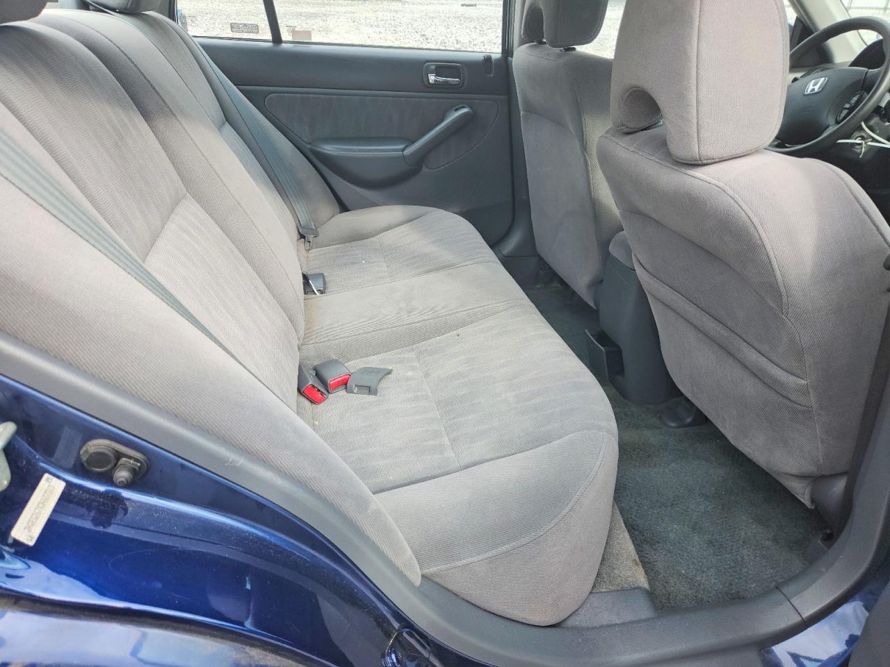 2003 Honda Civic Ex Blue vin: 2HGES267X3H607315