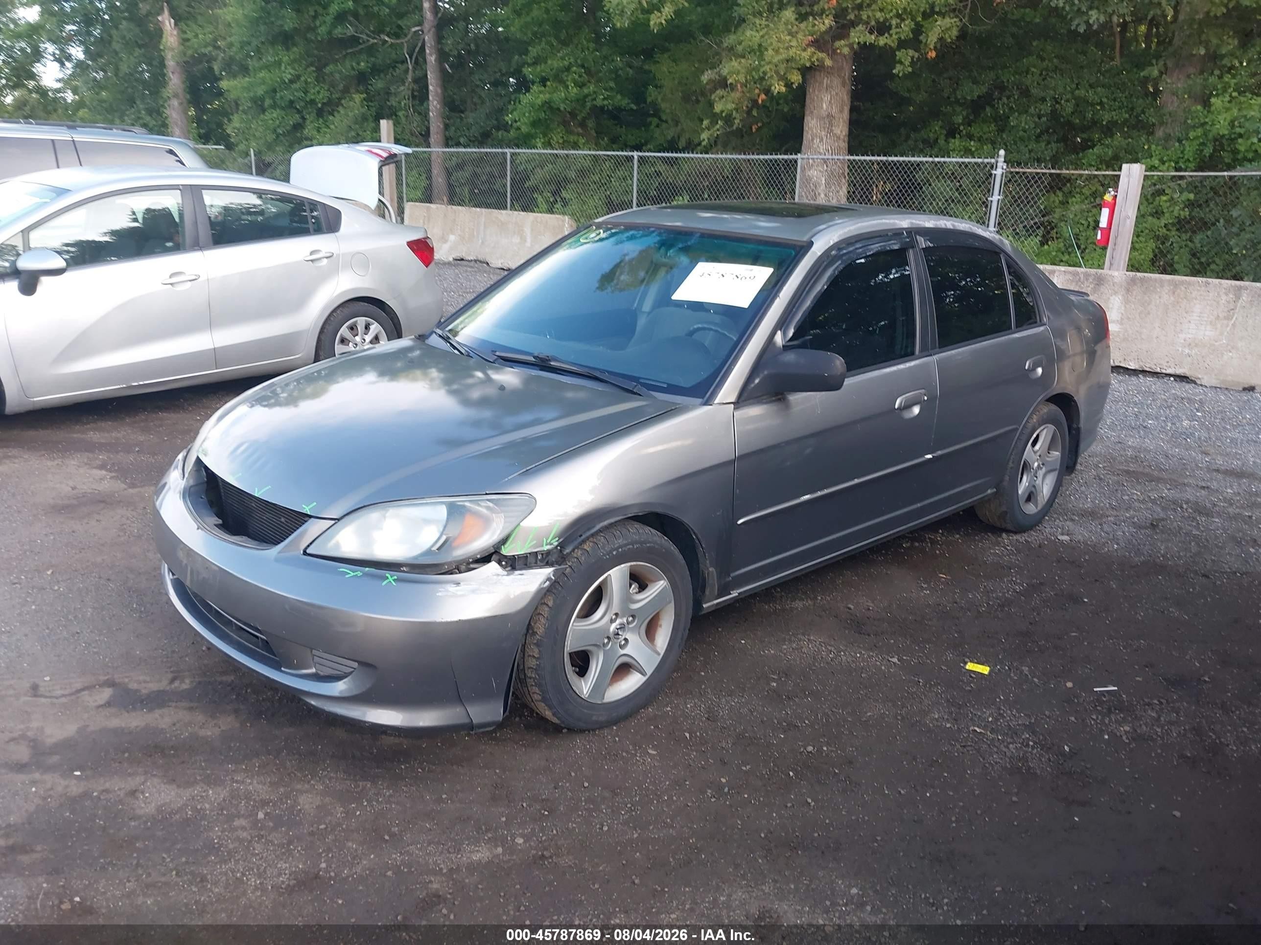 2004 Honda Civic Ex Gold vin: 2HGES267X4H523903