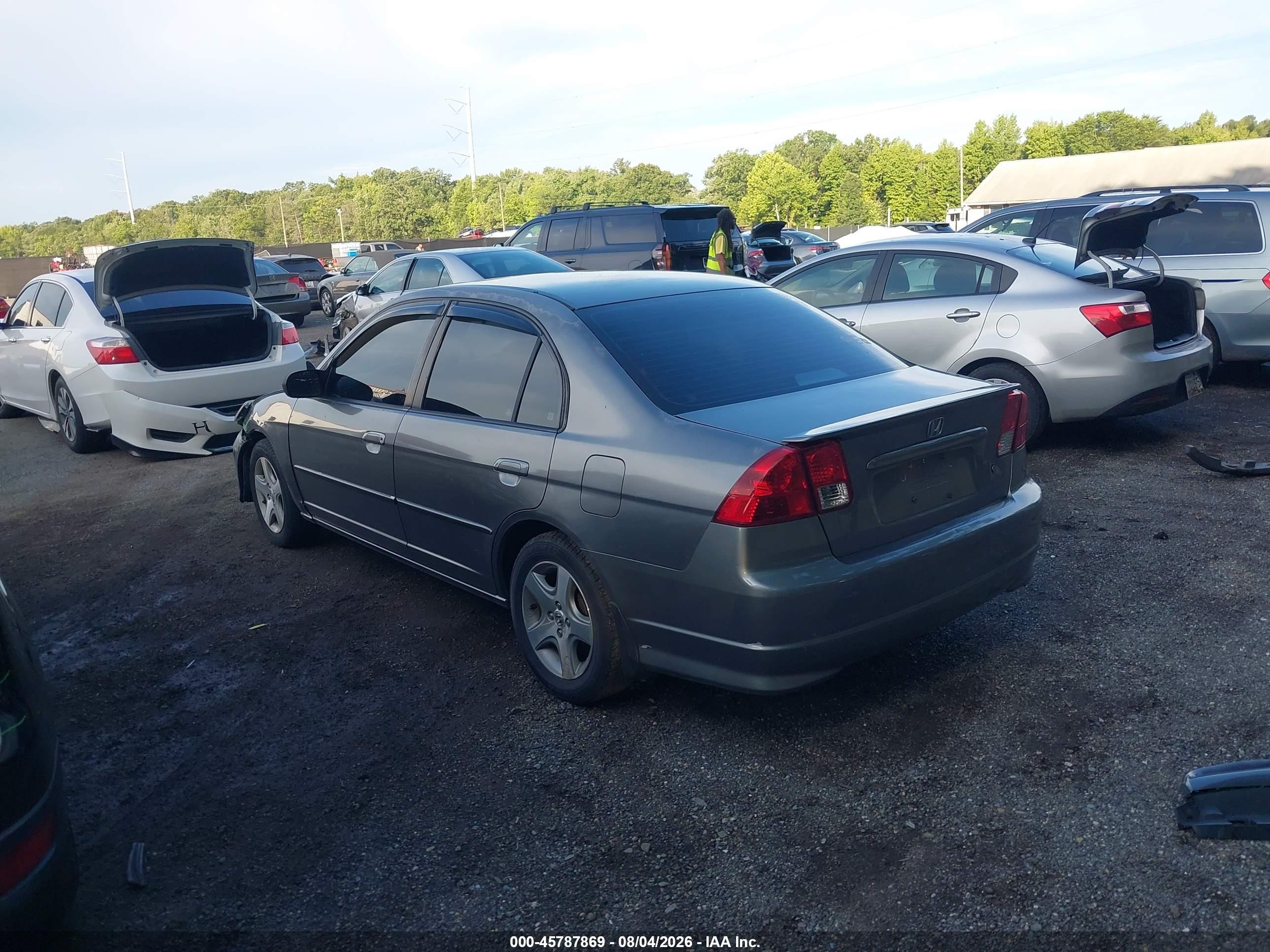 2004 Honda Civic Ex Gold vin: 2HGES267X4H523903