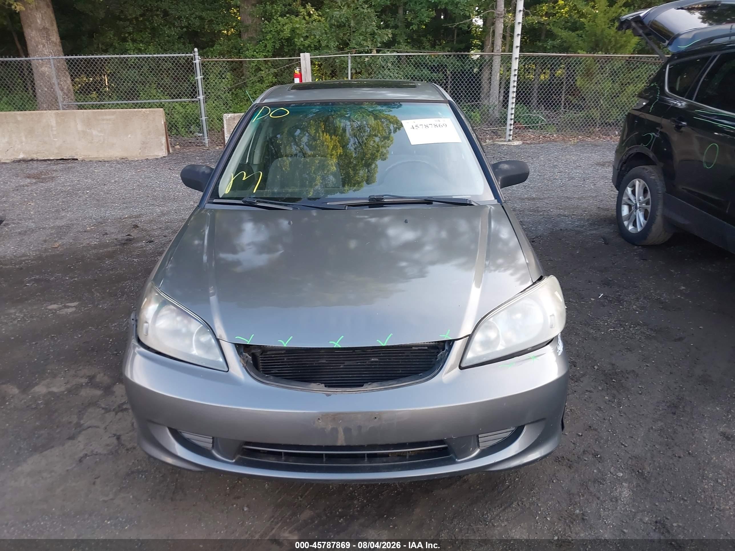 2004 Honda Civic Ex Gold vin: 2HGES267X4H523903