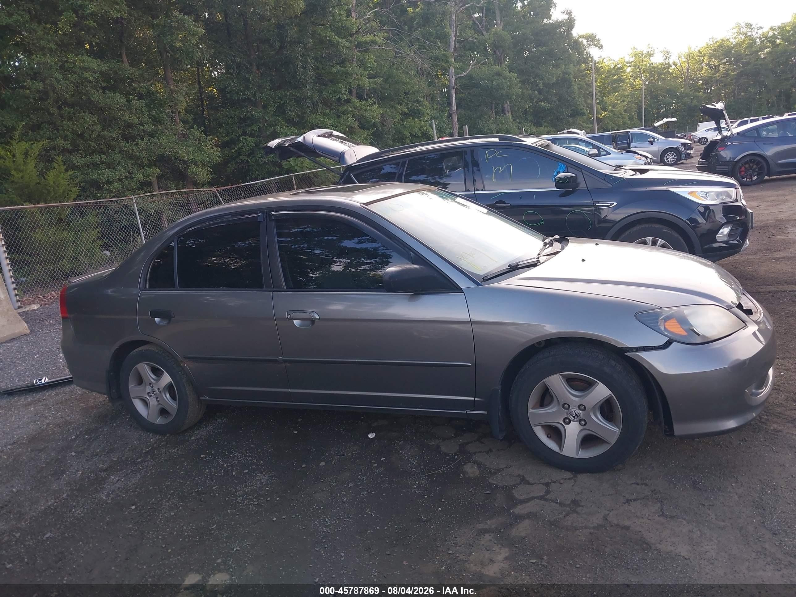 2004 Honda Civic Ex Gold vin: 2HGES267X4H523903