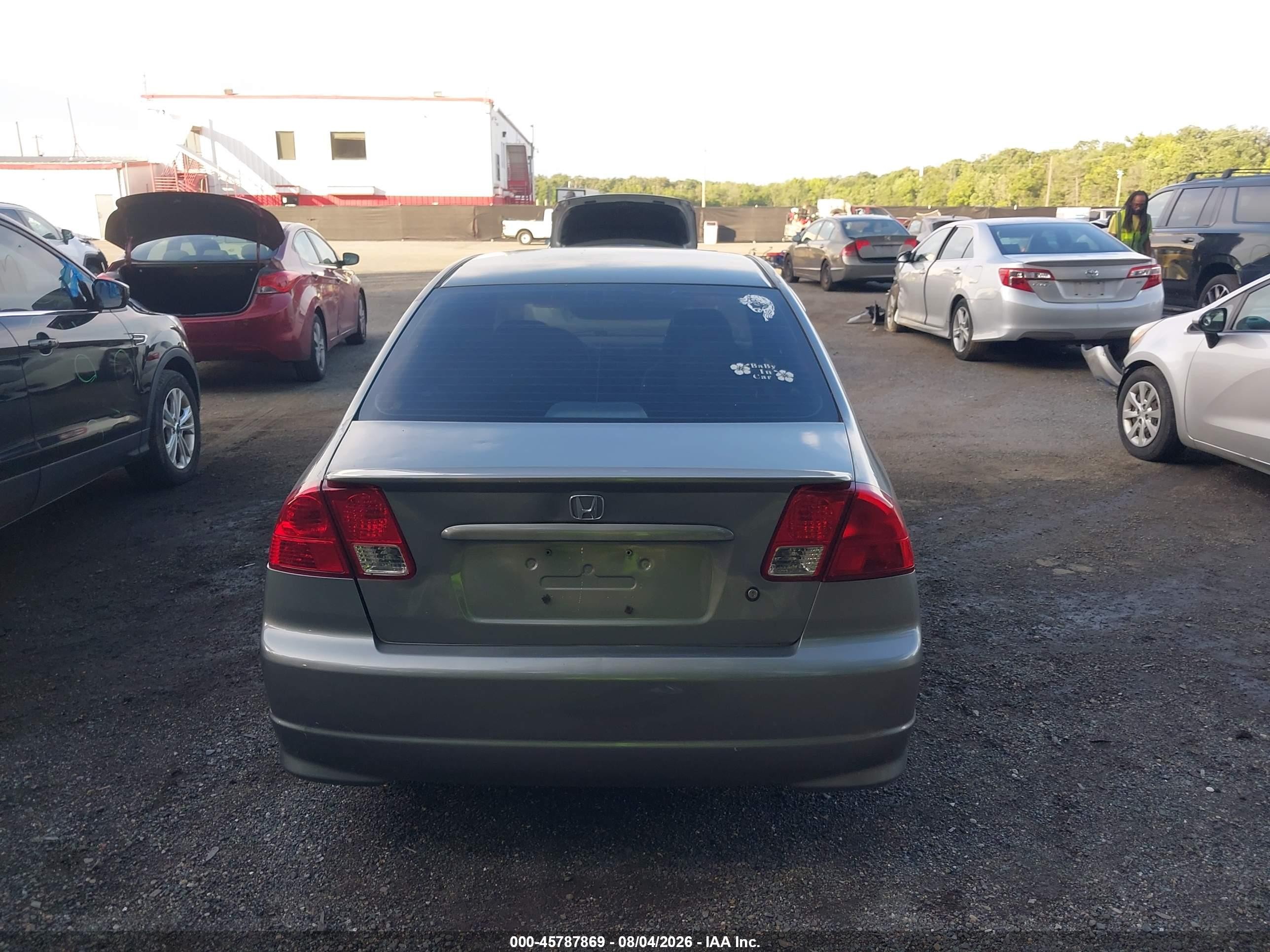 2004 Honda Civic Ex Gold vin: 2HGES267X4H523903