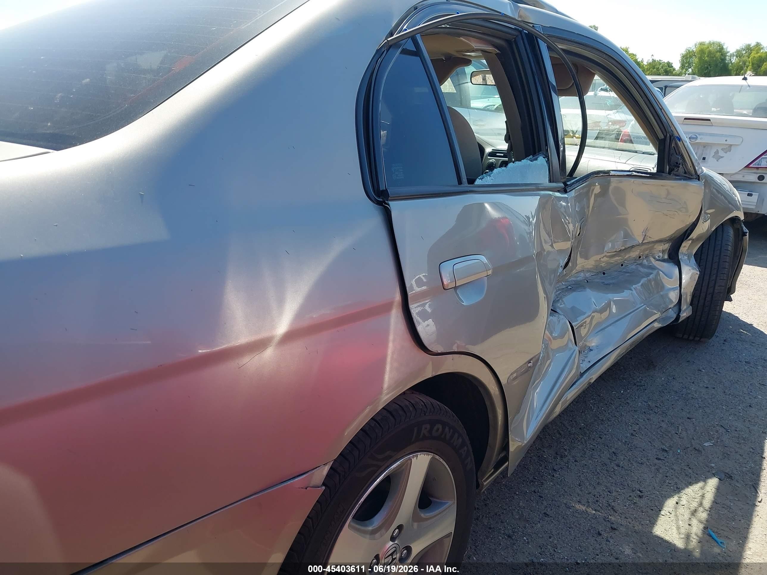 2004 Honda Civic Ex Золотой vin: 2HGES267X4H588931