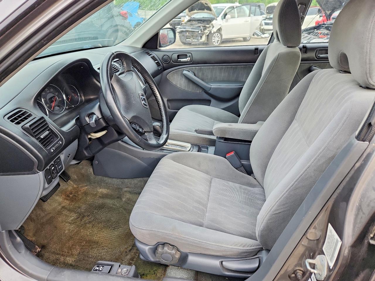 2005 Honda Civic Ex Gray vin: 2HGES267X5H548379