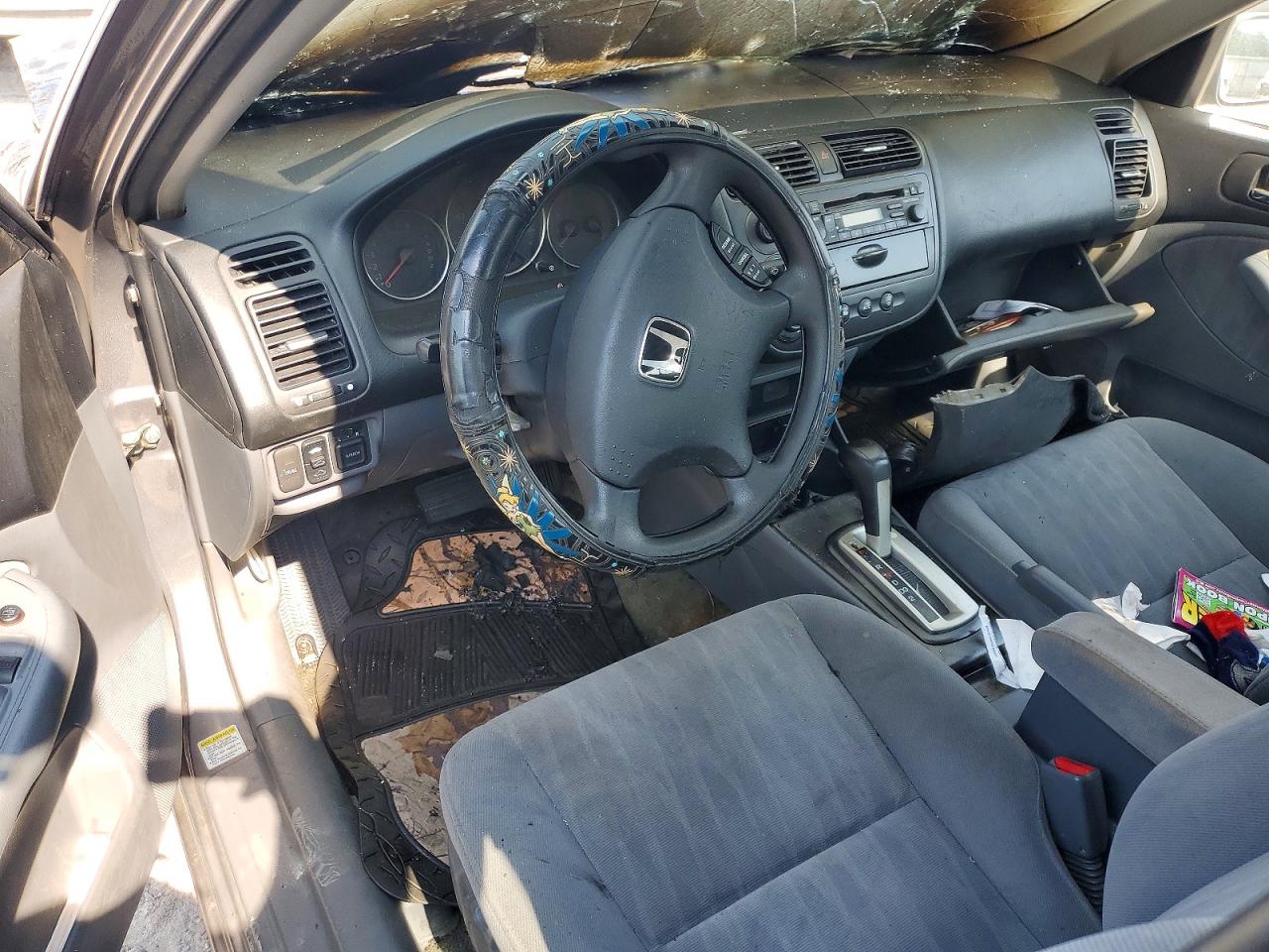 2004 Honda Civic Ex Charcoal vin: 2HGES26804H525877