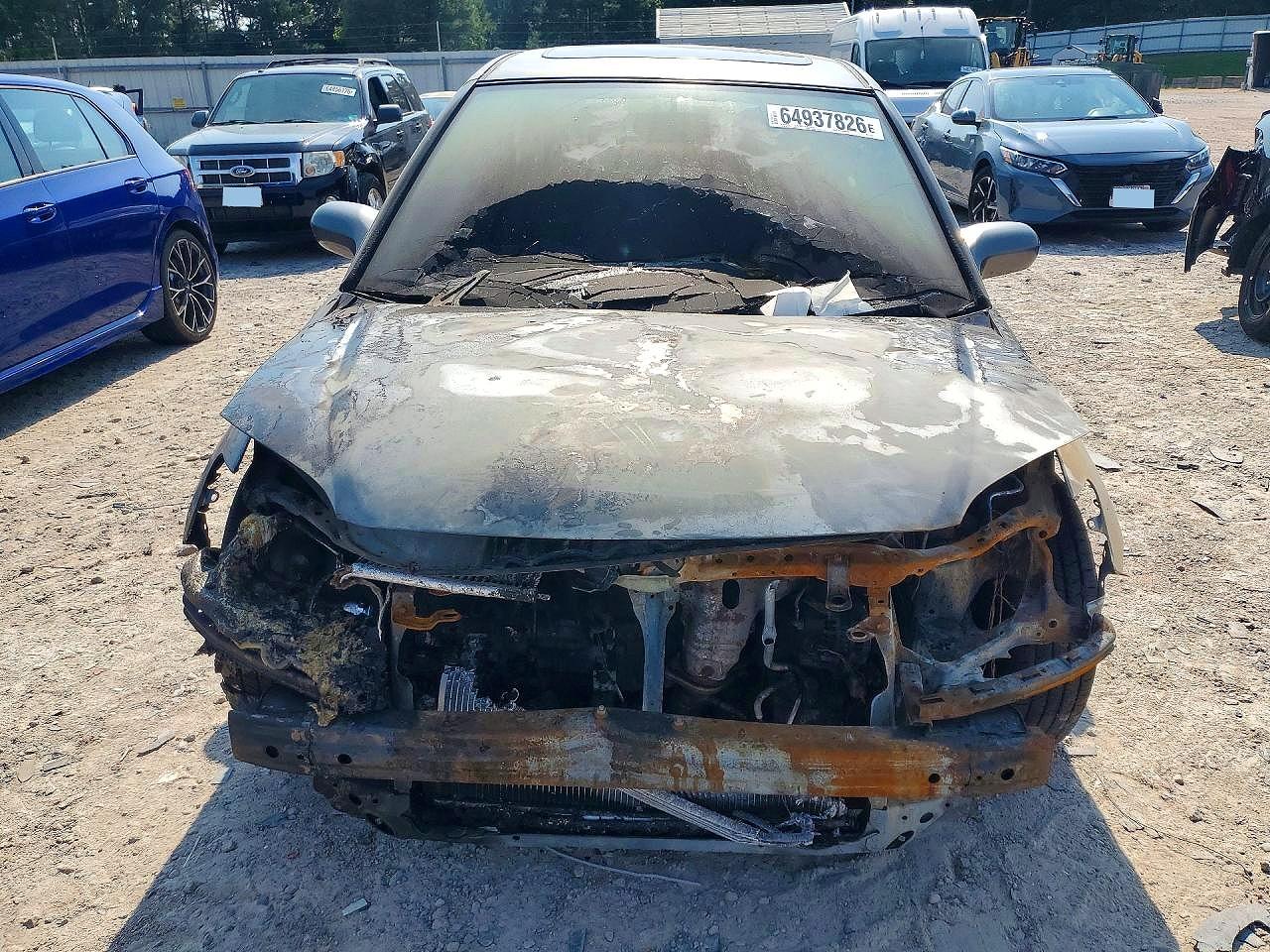 2004 Honda Civic Ex Charcoal vin: 2HGES26804H525877