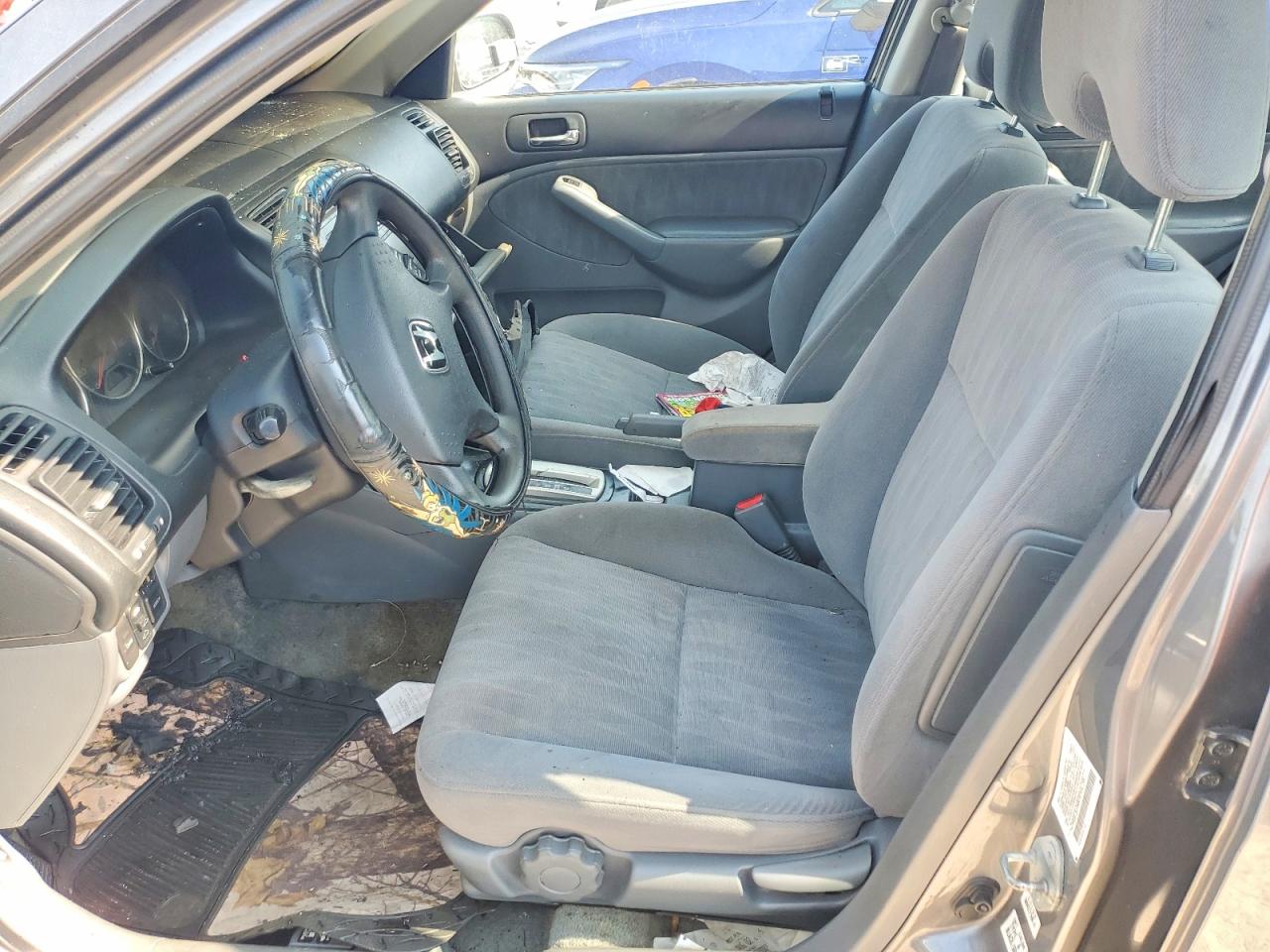 2004 Honda Civic Ex Charcoal vin: 2HGES26804H525877